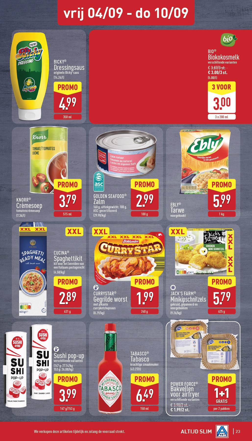 aldi - ALDI folder voor volgende week van maandag 31/08/2026 tot zaterdag 05/09/2026 - page: 23