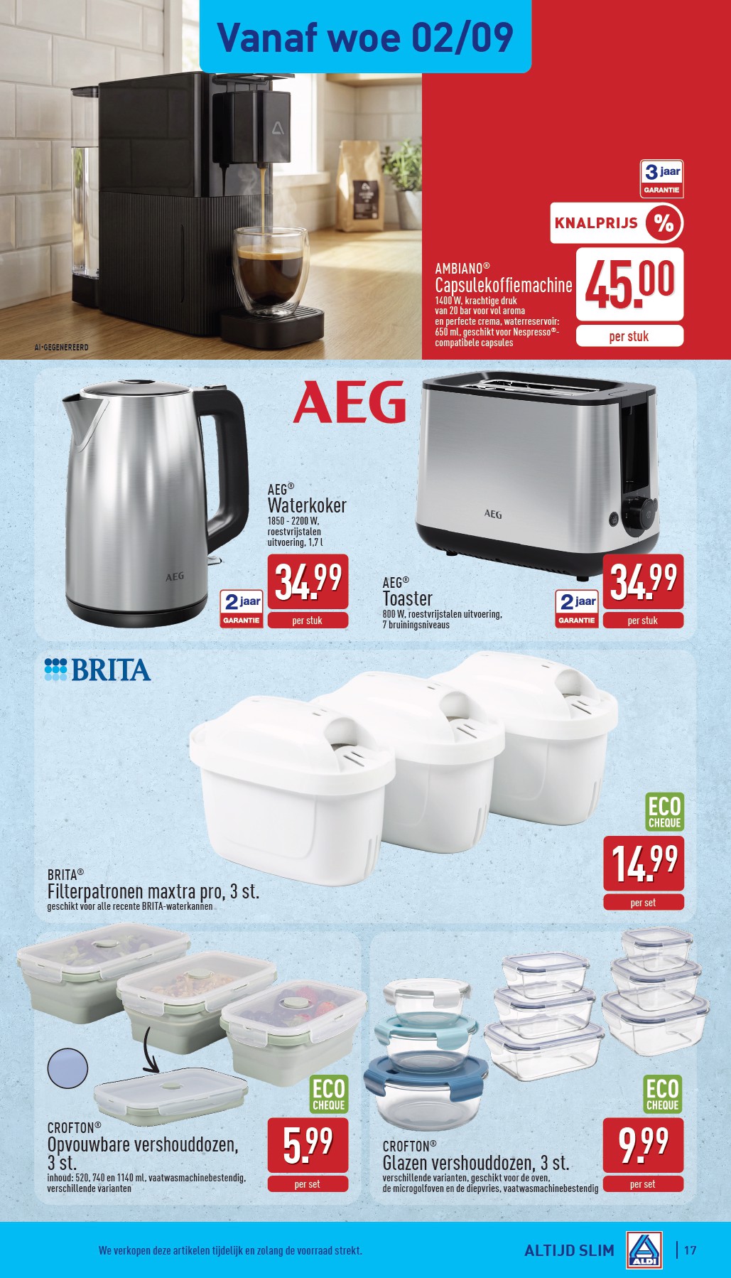 aldi - ALDI folder voor volgende week van maandag 31/08/2026 tot zaterdag 05/09/2026 - page: 17