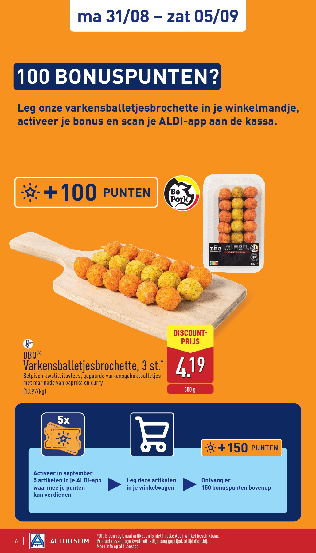 aldi - ALDI folder voor volgende week van maandag 31/08/2026 tot zaterdag 05/09/2026 - page: 6
