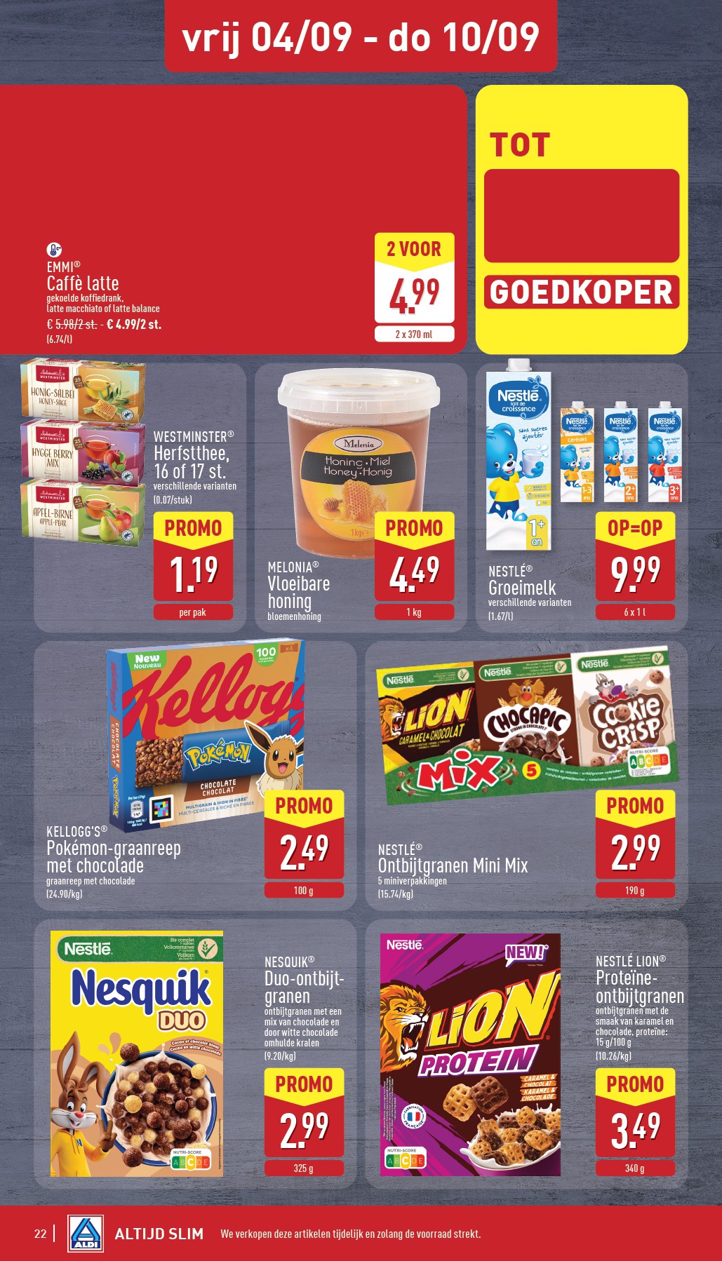 aldi - ALDI folder voor volgende week van maandag 31/08/2026 tot zaterdag 05/09/2026 - page: 22