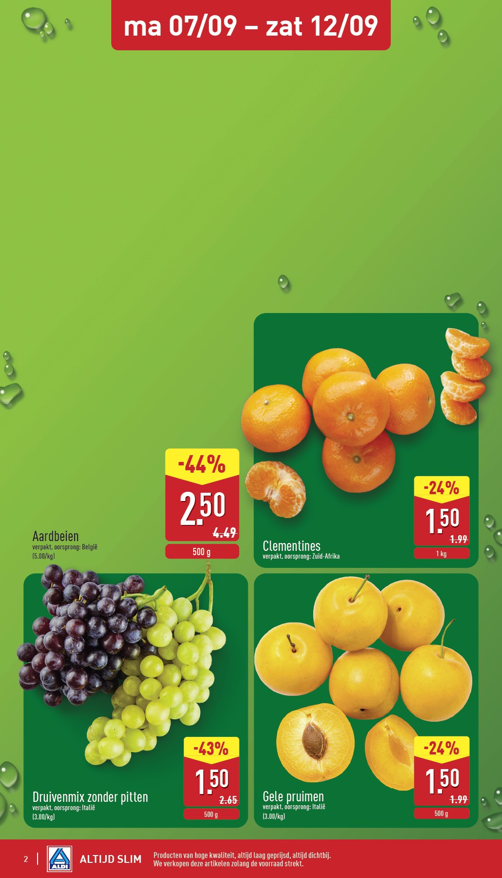 aldi - ALDI folder voor volgende week van maandag 07/09/2026 tot zaterdag 12/09/2026 - page: 2