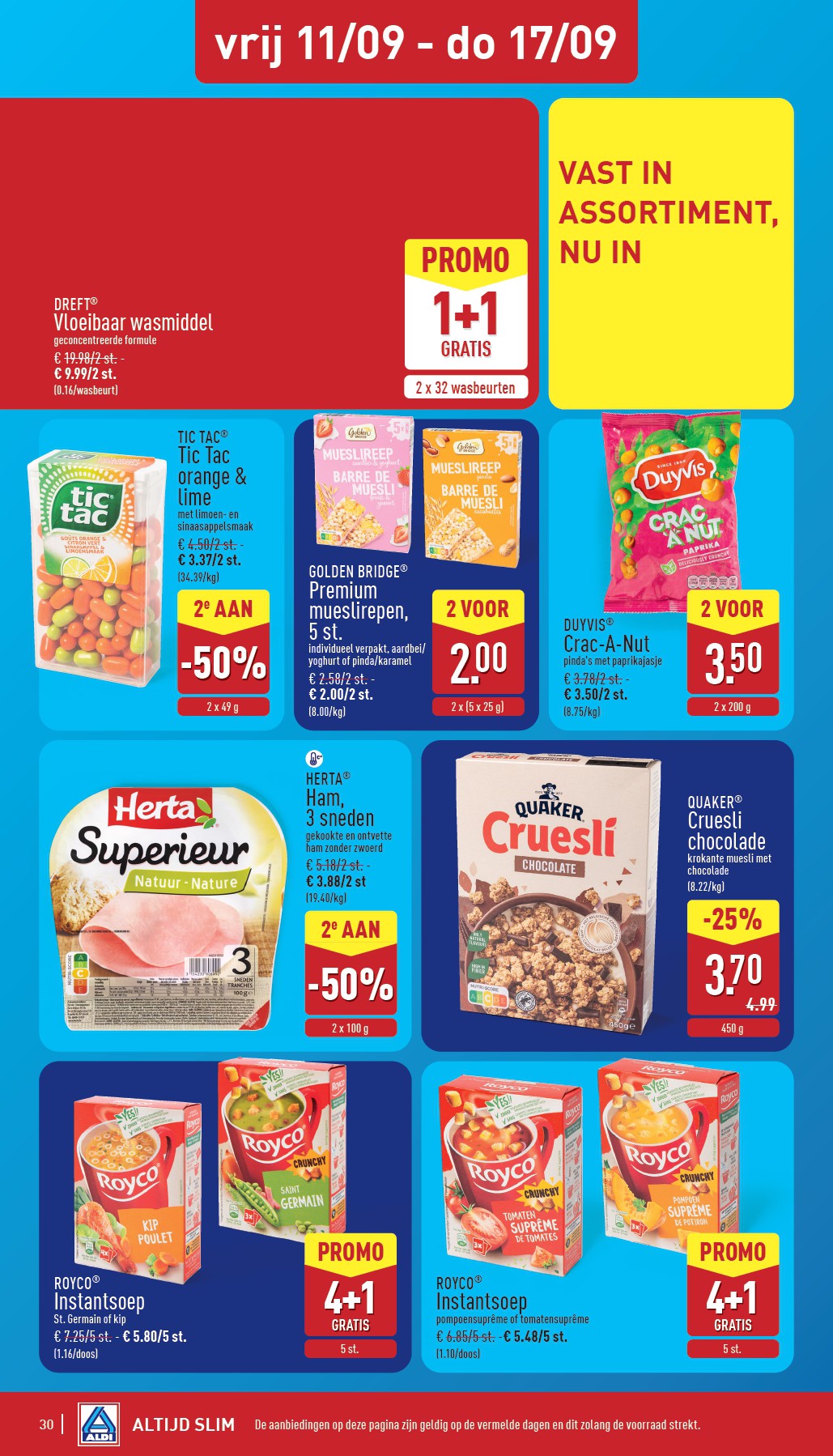 aldi - ALDI folder voor volgende week van maandag 07/09/2026 tot zaterdag 12/09/2026 - page: 30