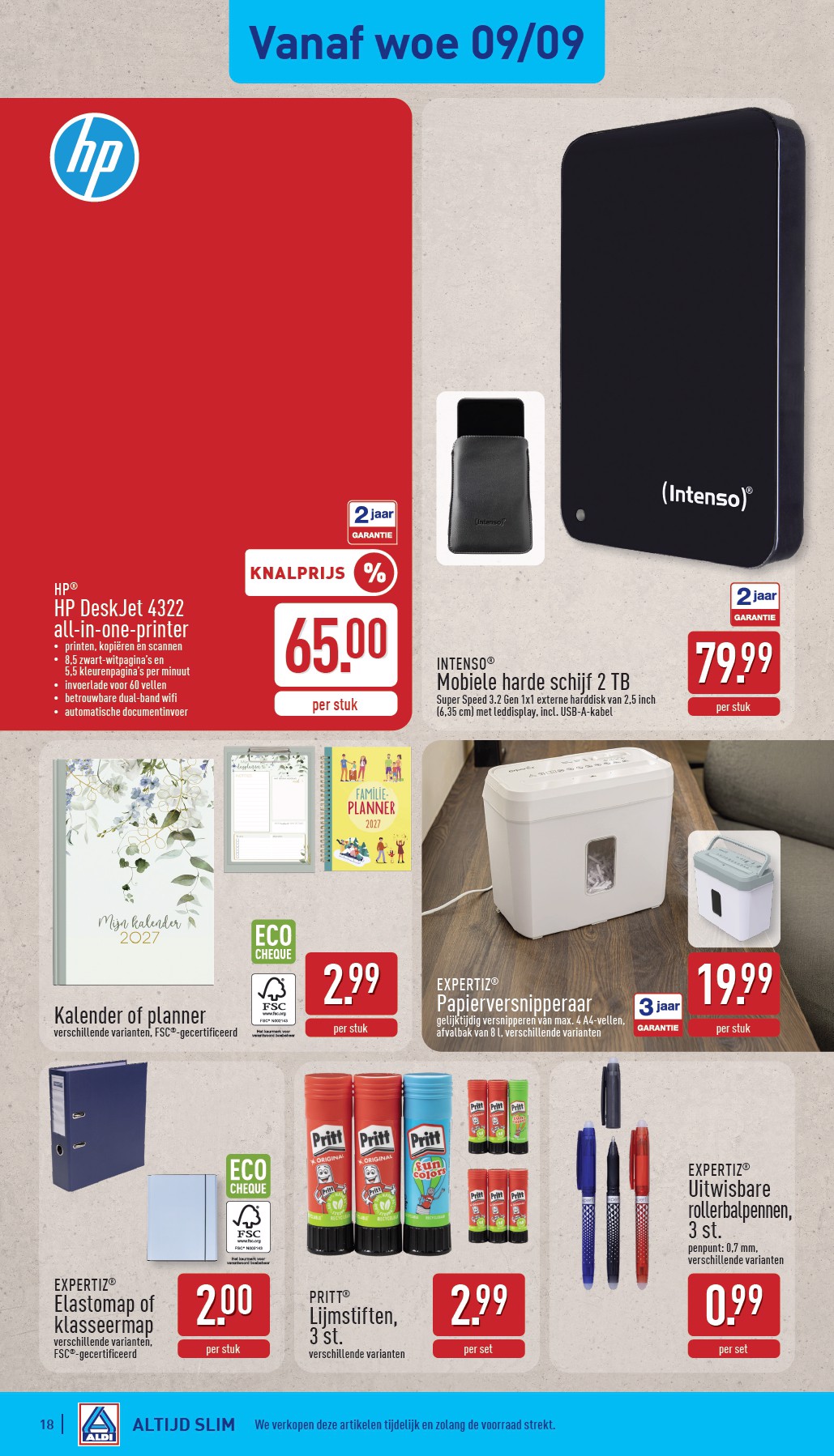 aldi - ALDI folder voor volgende week van maandag 07/09/2026 tot zaterdag 12/09/2026 - page: 18