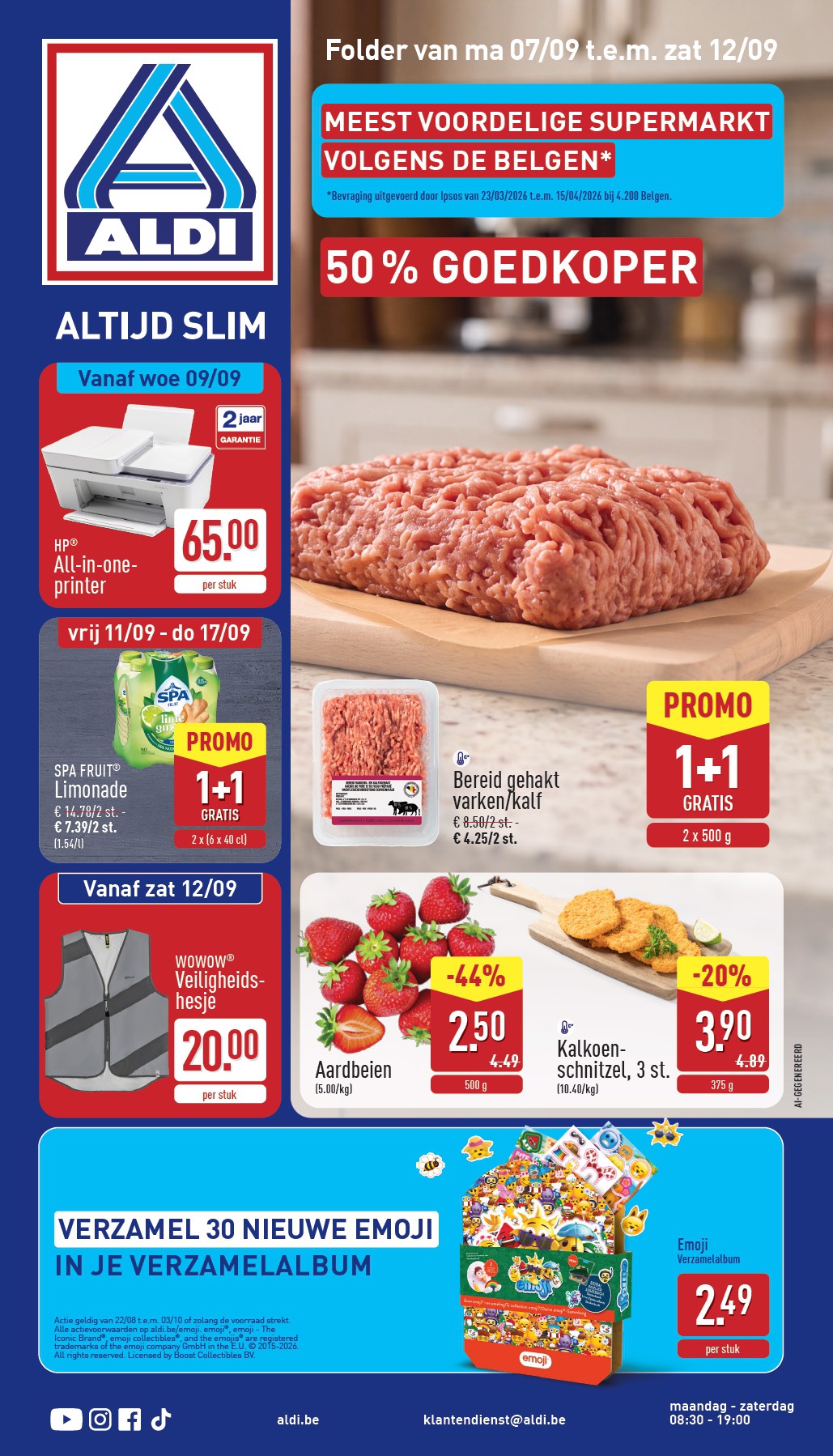aldi - ALDI folder voor volgende week van maandag 07/09/2026 tot zaterdag 12/09/2026