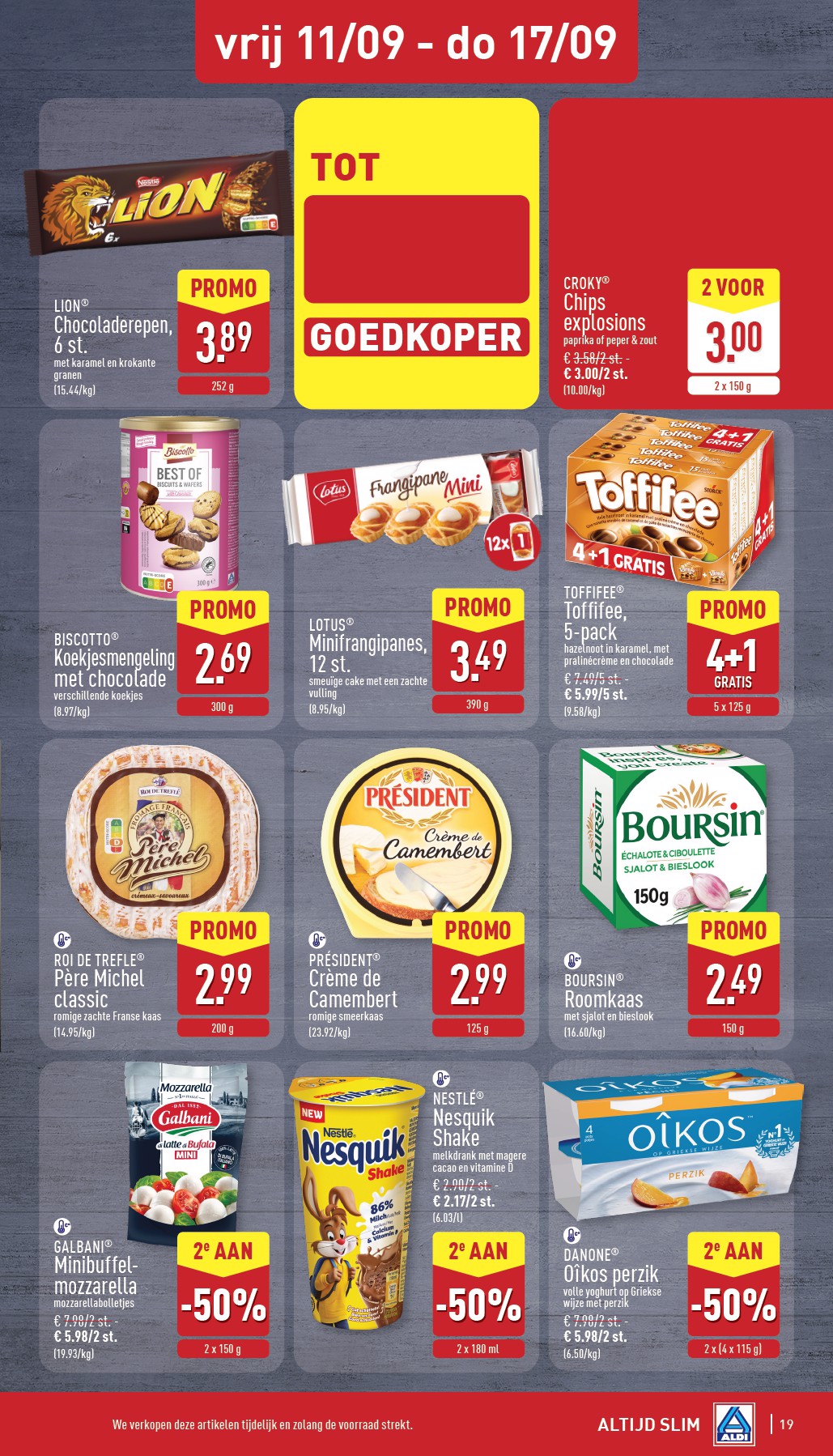 aldi - ALDI folder voor volgende week van maandag 07/09/2026 tot zaterdag 12/09/2026 - page: 19