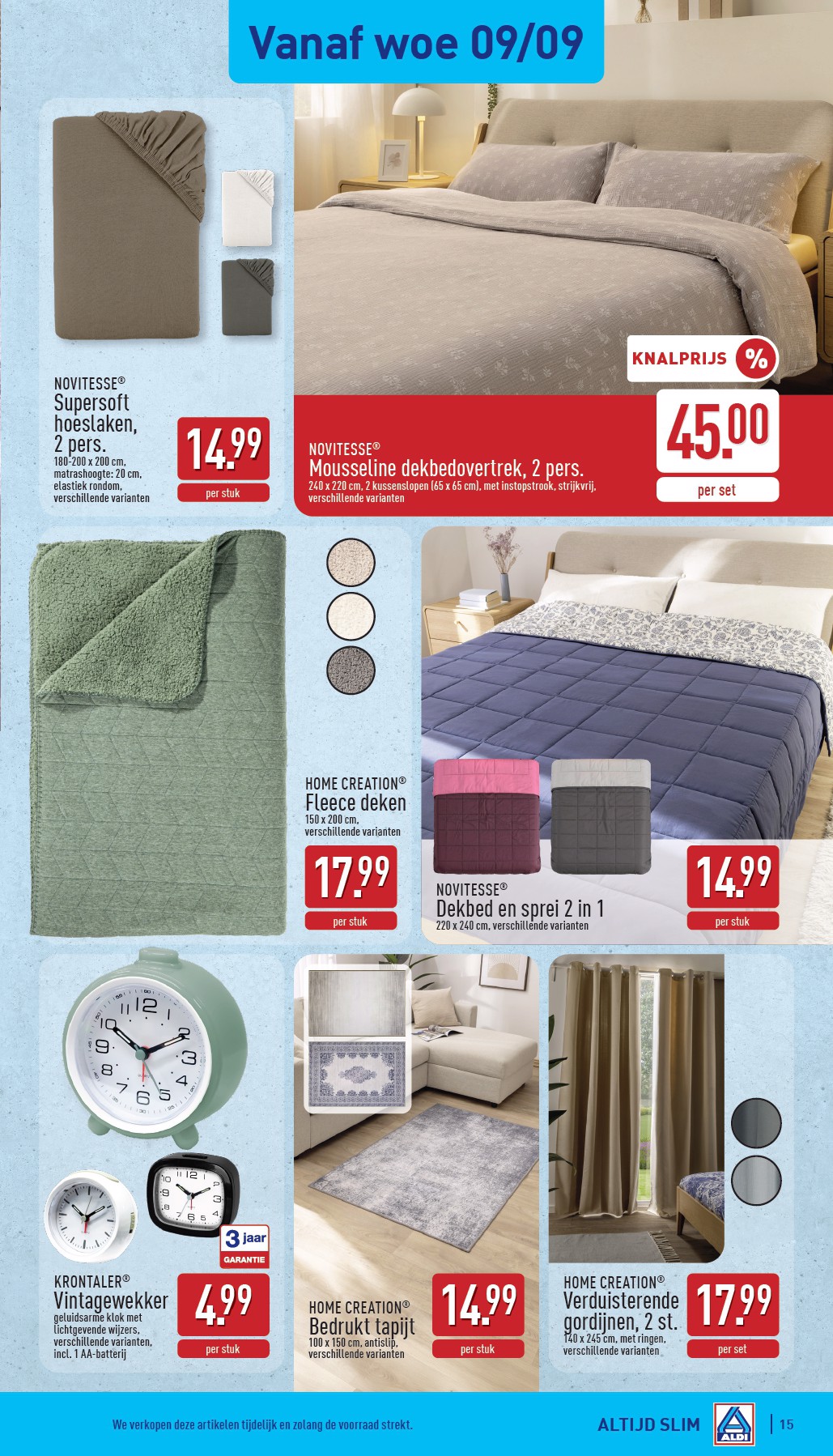 aldi - ALDI folder voor volgende week van maandag 07/09/2026 tot zaterdag 12/09/2026 - page: 15