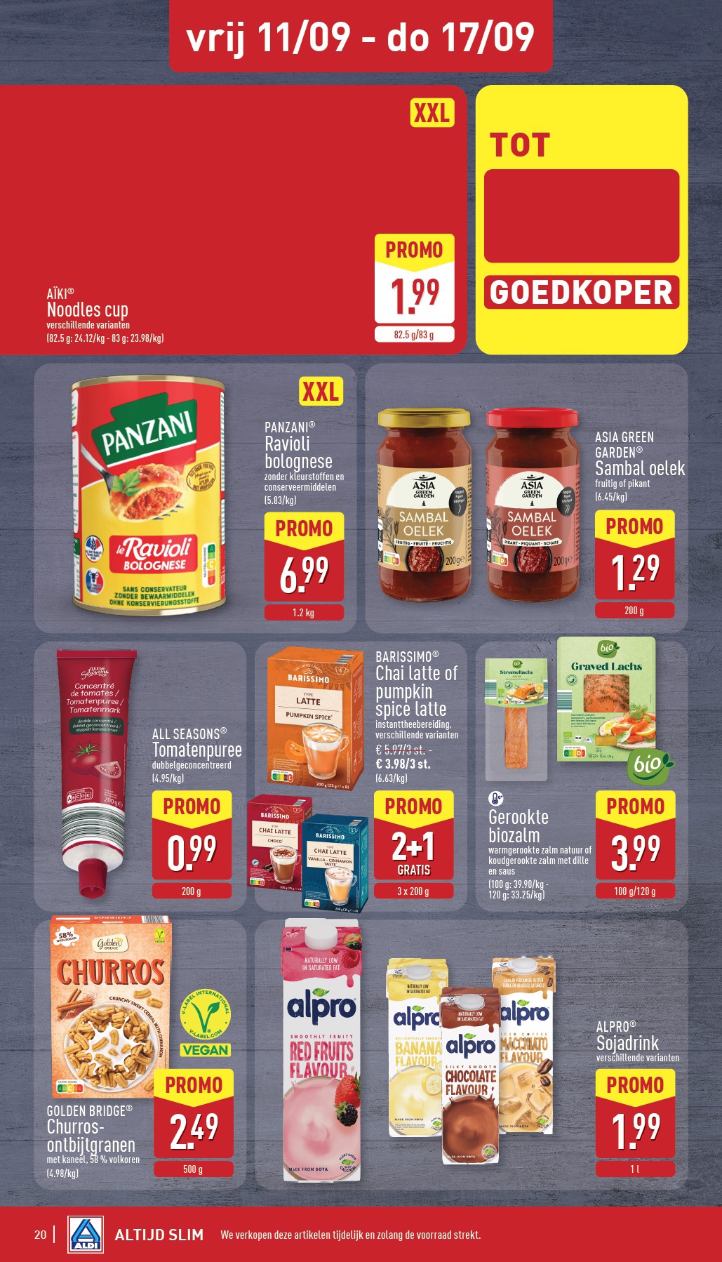 aldi - ALDI folder voor volgende week van maandag 07/09/2026 tot zaterdag 12/09/2026 - page: 20