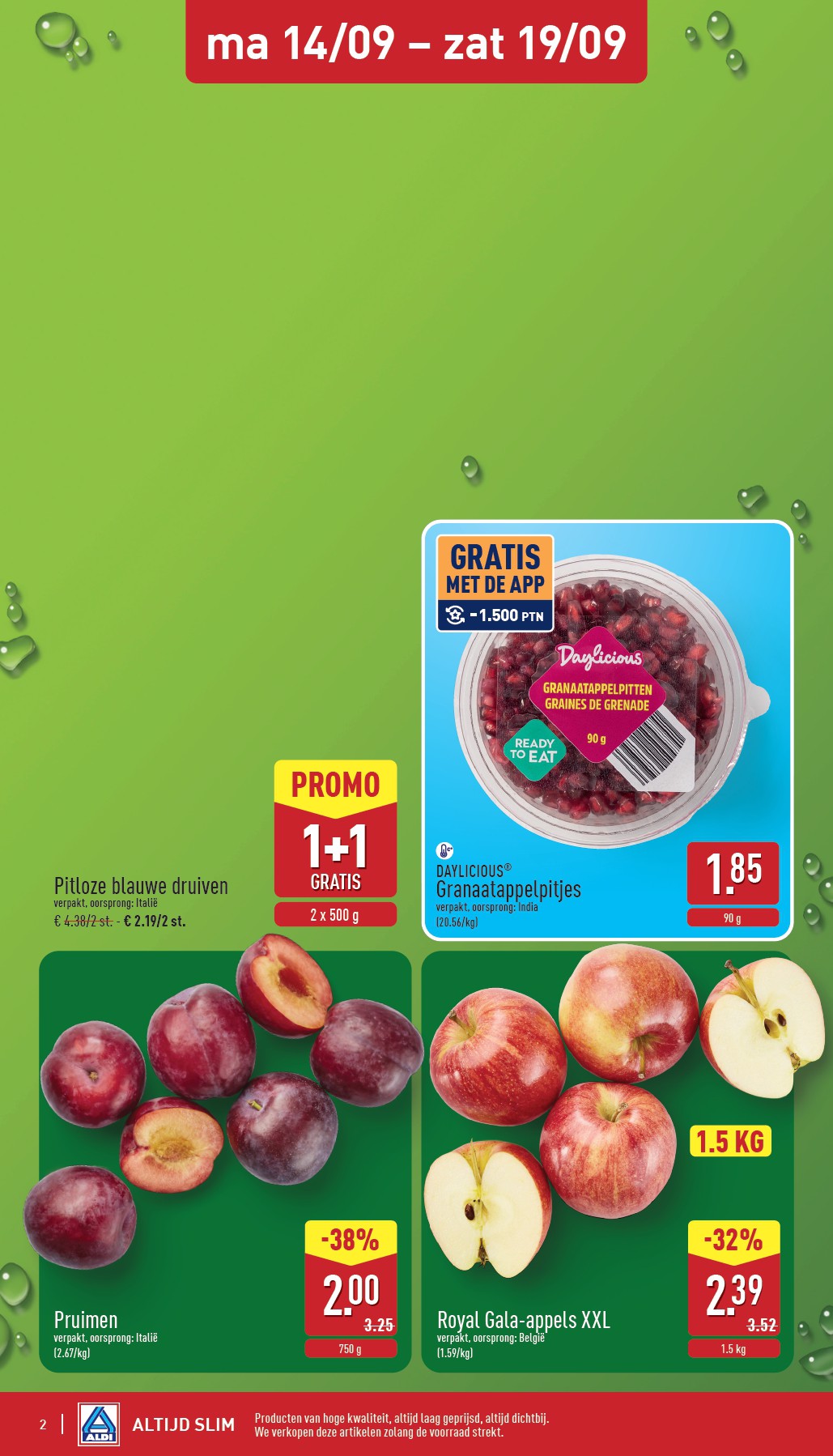 aldi - ALDI folder voor volgende week van maandag 14/09/2026 tot zaterdag 19/09/2026 - page: 2