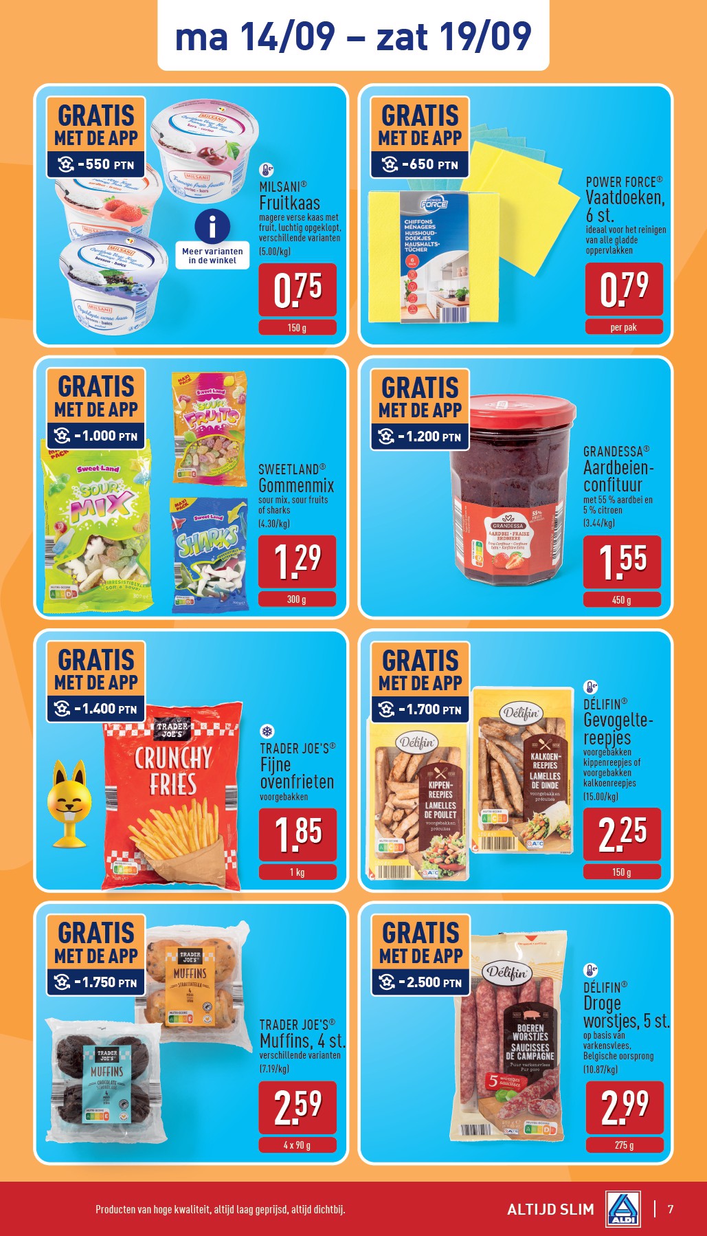 aldi - ALDI folder voor volgende week van maandag 14/09/2026 tot zaterdag 19/09/2026 - page: 7