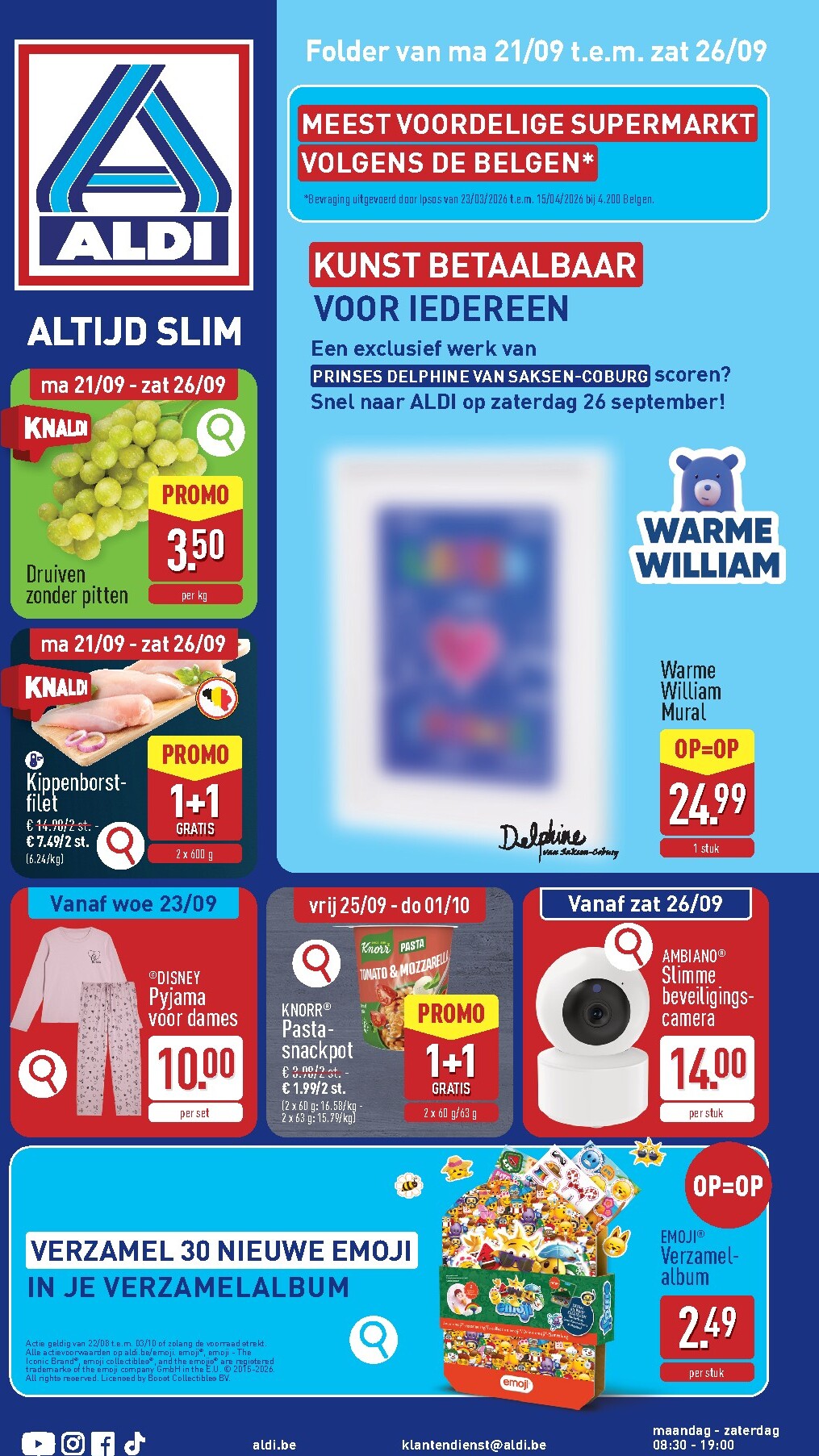 aldi - ALDI folder voor volgende week van maandag 21/09/2026 tot zaterdag 26/09/2026