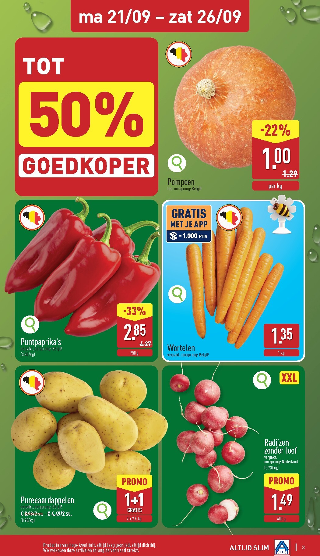 aldi - Huidige ALDI folder geldig van maandag 21/09/2026 tot zaterdag 26/09/2026 - page: 3
