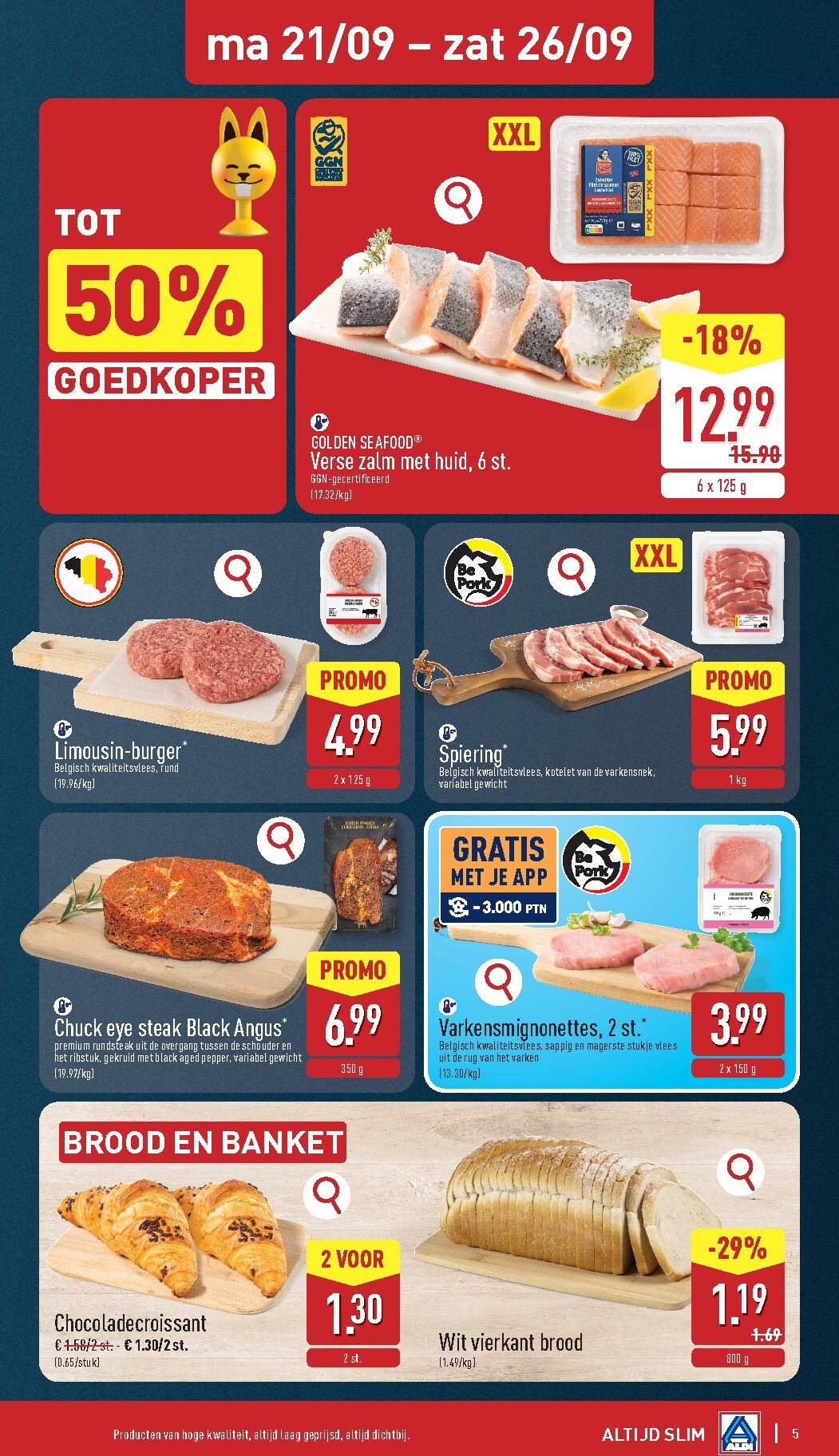 aldi - Huidige ALDI folder geldig van maandag 21/09/2026 tot zaterdag 26/09/2026 - page: 5