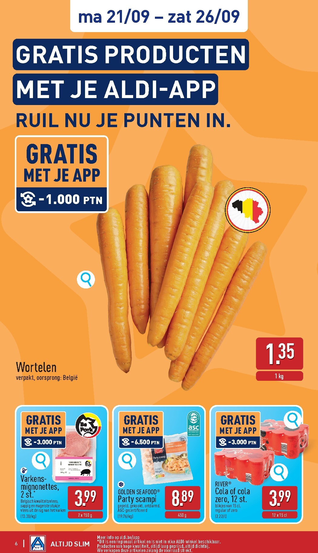 aldi - Huidige ALDI folder geldig van maandag 21/09/2026 tot zaterdag 26/09/2026 - page: 6