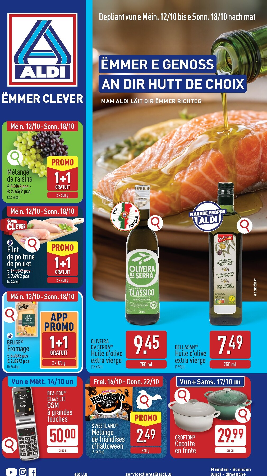 aldi - ALDI folder voor volgende week van maandag 12/10/2026 tot zondag 18/10/2026