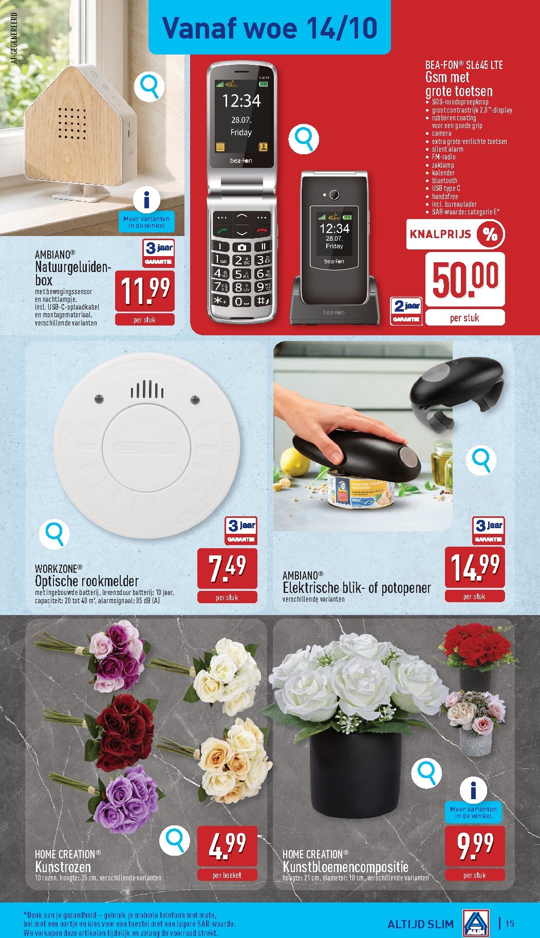 aldi - ALDI folder voor volgende week van maandag 12/10/2026 tot zaterdag 17/10/2026 - page: 15