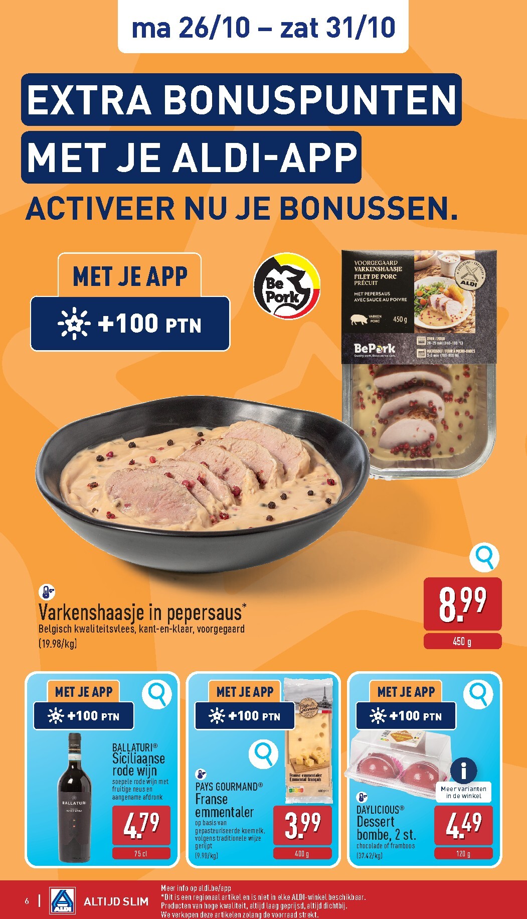 aldi - ALDI folder voor volgende week van maandag 26/10/2026 tot zaterdag 31/10/2026 - page: 6