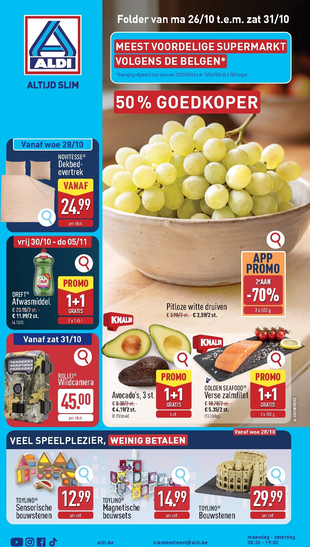 aldi - ALDI folder voor volgende week van maandag 26/10/2026 tot zaterdag 31/10/2026 - page: 1