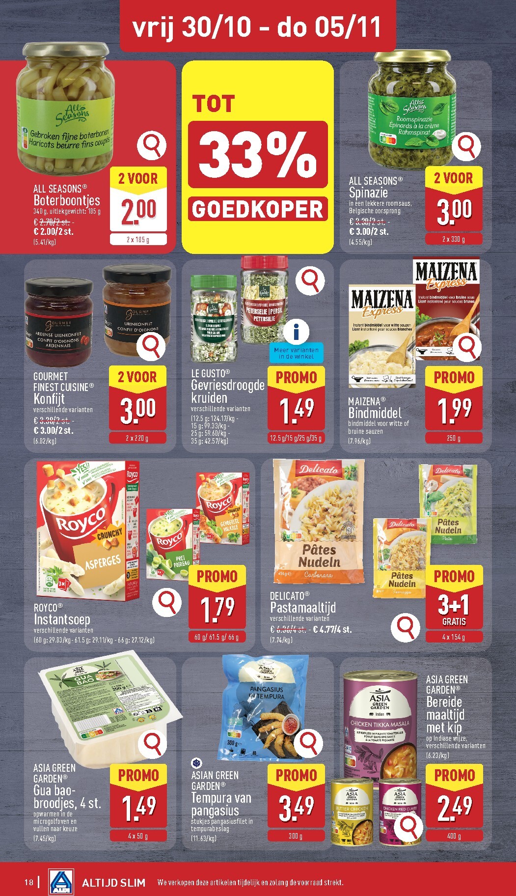 aldi - ALDI folder voor volgende week van maandag 26/10/2026 tot zaterdag 31/10/2026 - page: 18