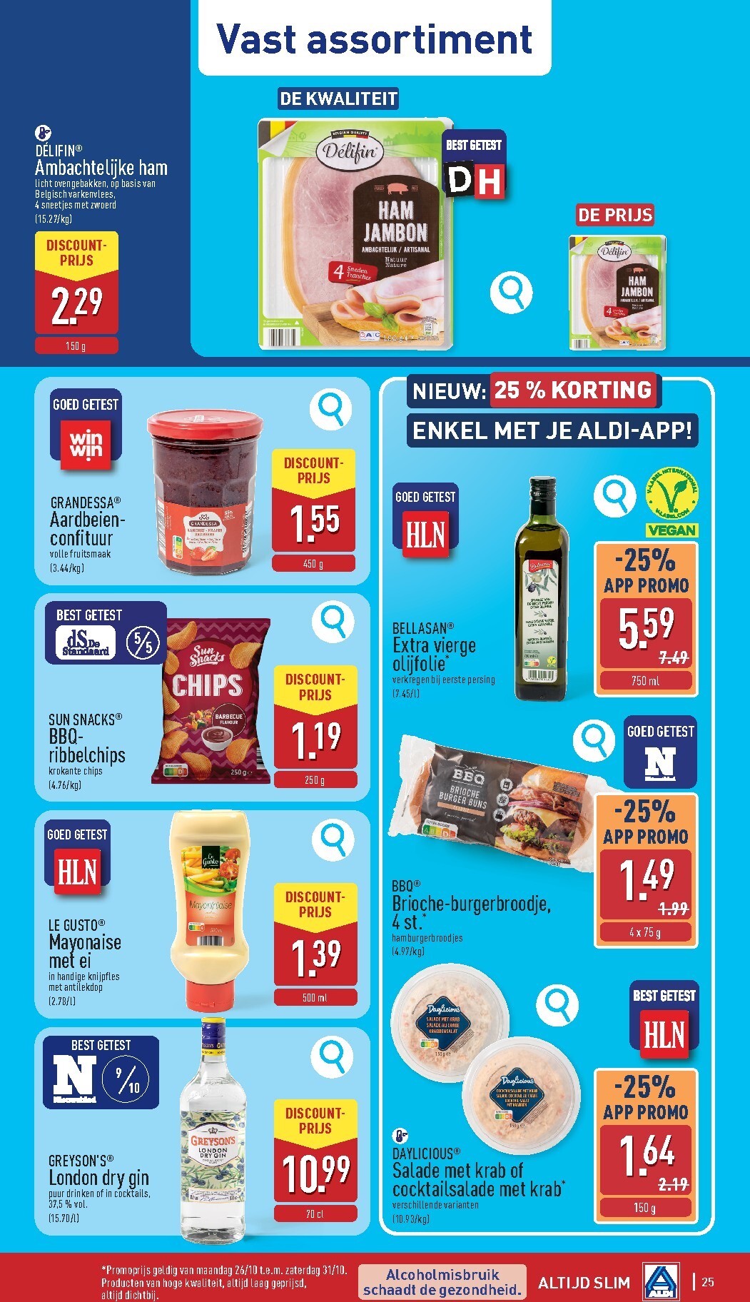 aldi - ALDI folder voor volgende week van maandag 26/10/2026 tot zaterdag 31/10/2026 - page: 25
