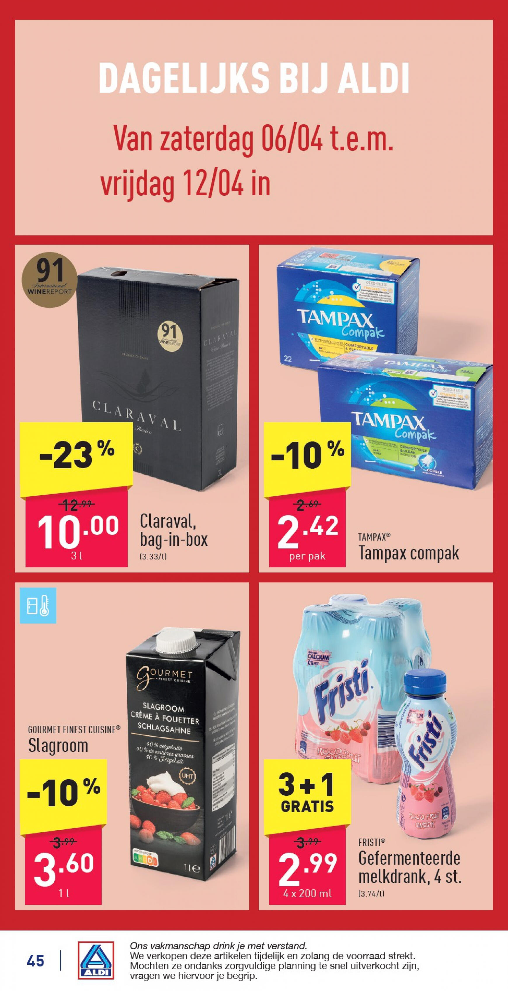 aldi - ALDI geldig vanaf 02.04.2024 - page: 45