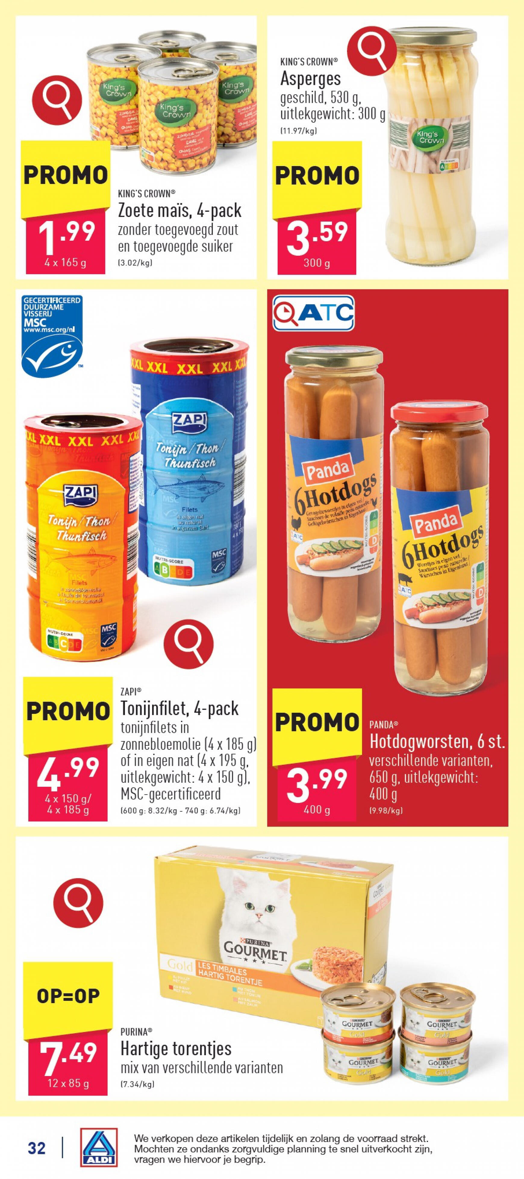 aldi - ALDI folder huidig 22.04. - 27.04. - page: 32