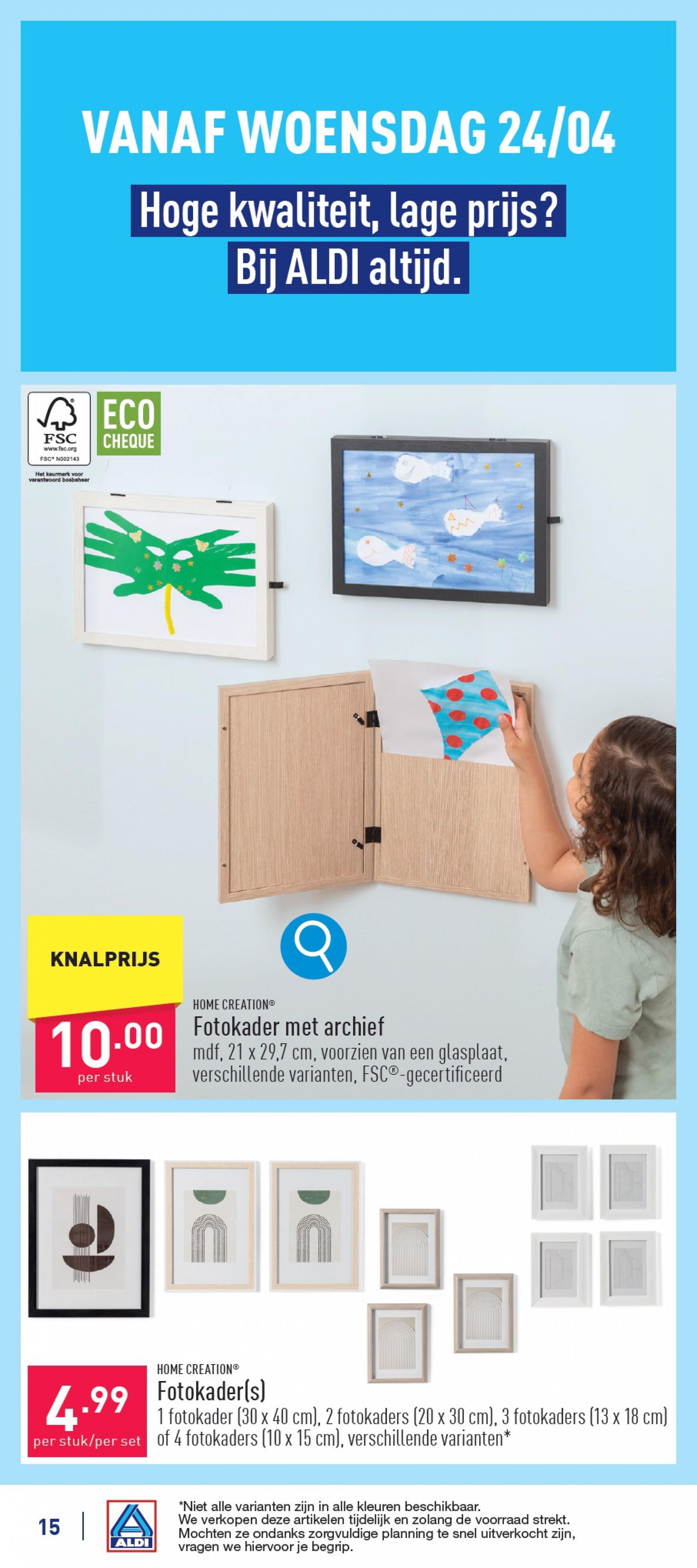 aldi - ALDI folder huidig 22.04. - 27.04. - page: 15