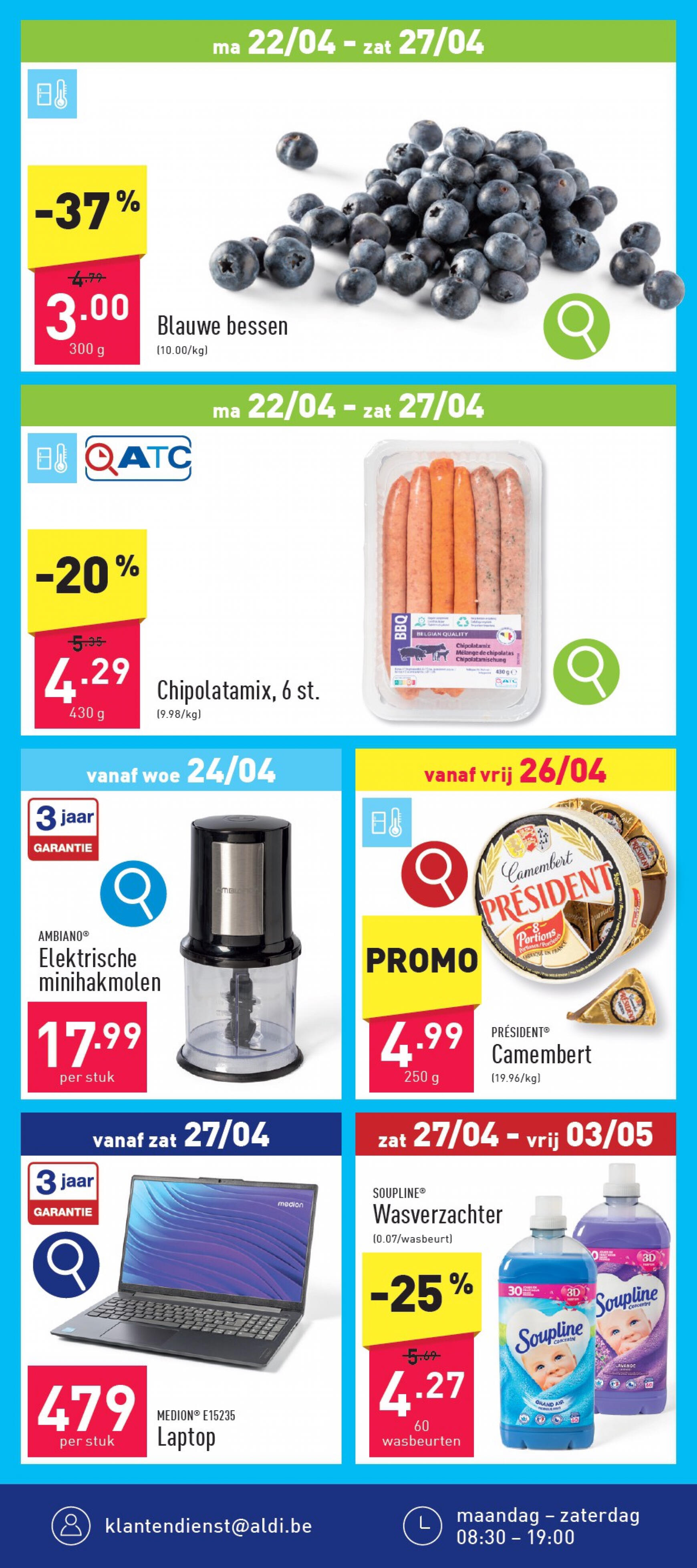 aldi - ALDI folder huidig 22.04. - 27.04. - page: 2