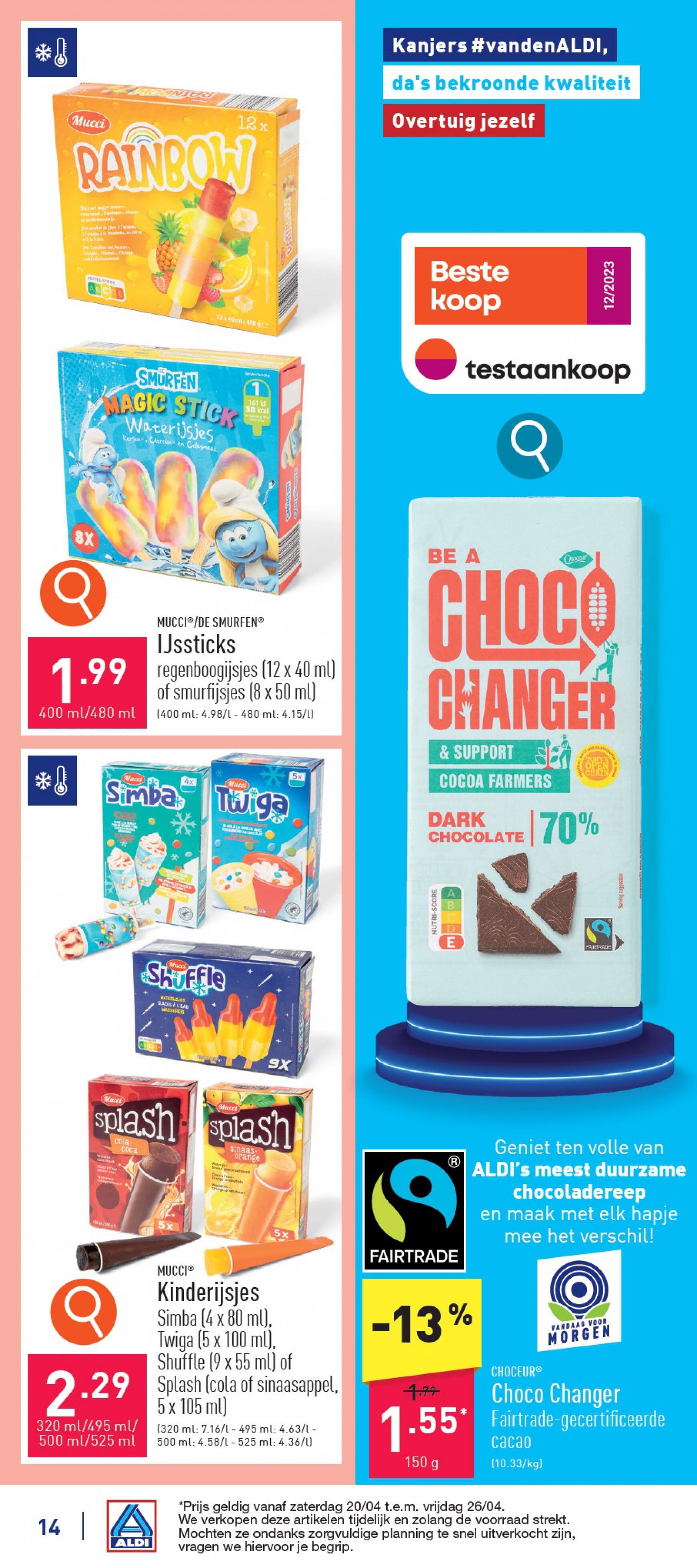 aldi - ALDI folder huidig 22.04. - 27.04. - page: 14