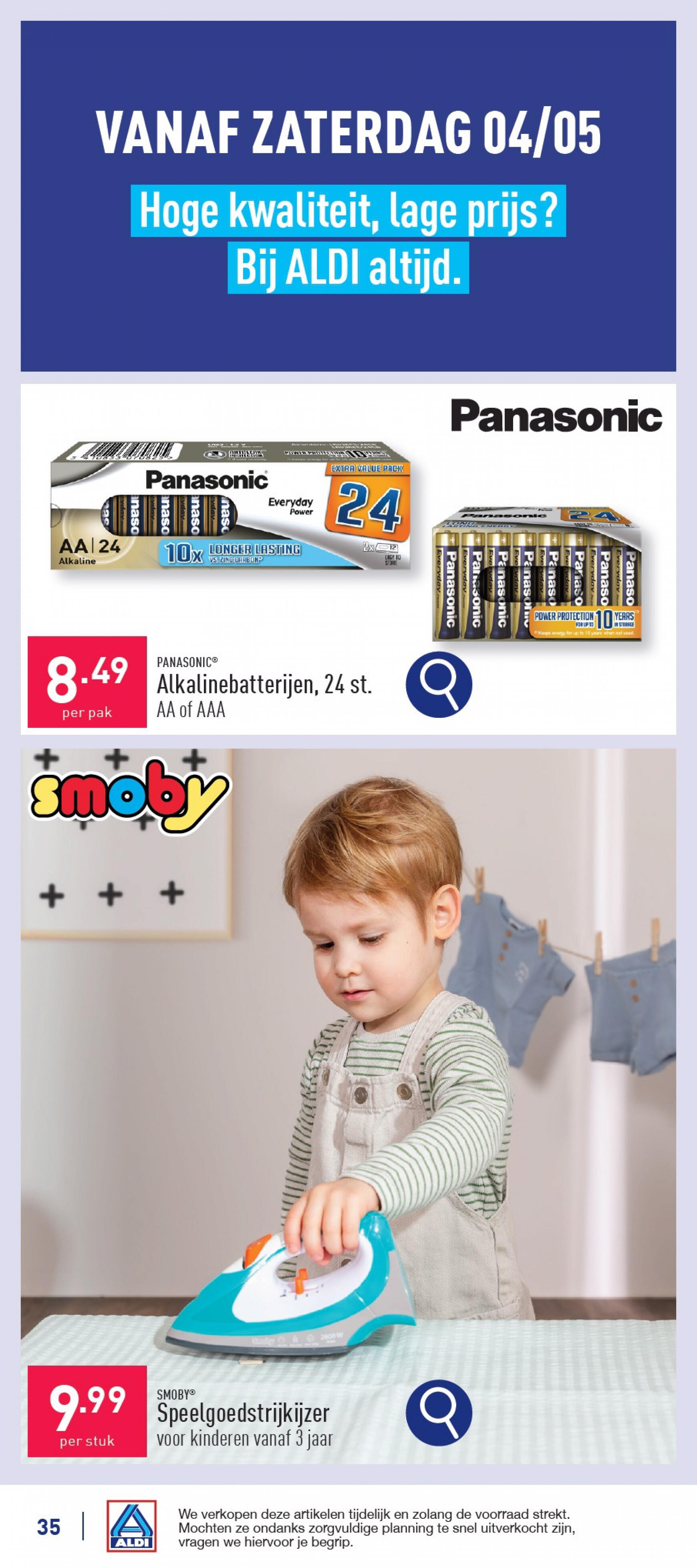 aldi - ALDI folder huidig 29.04. - 04.05. - page: 35