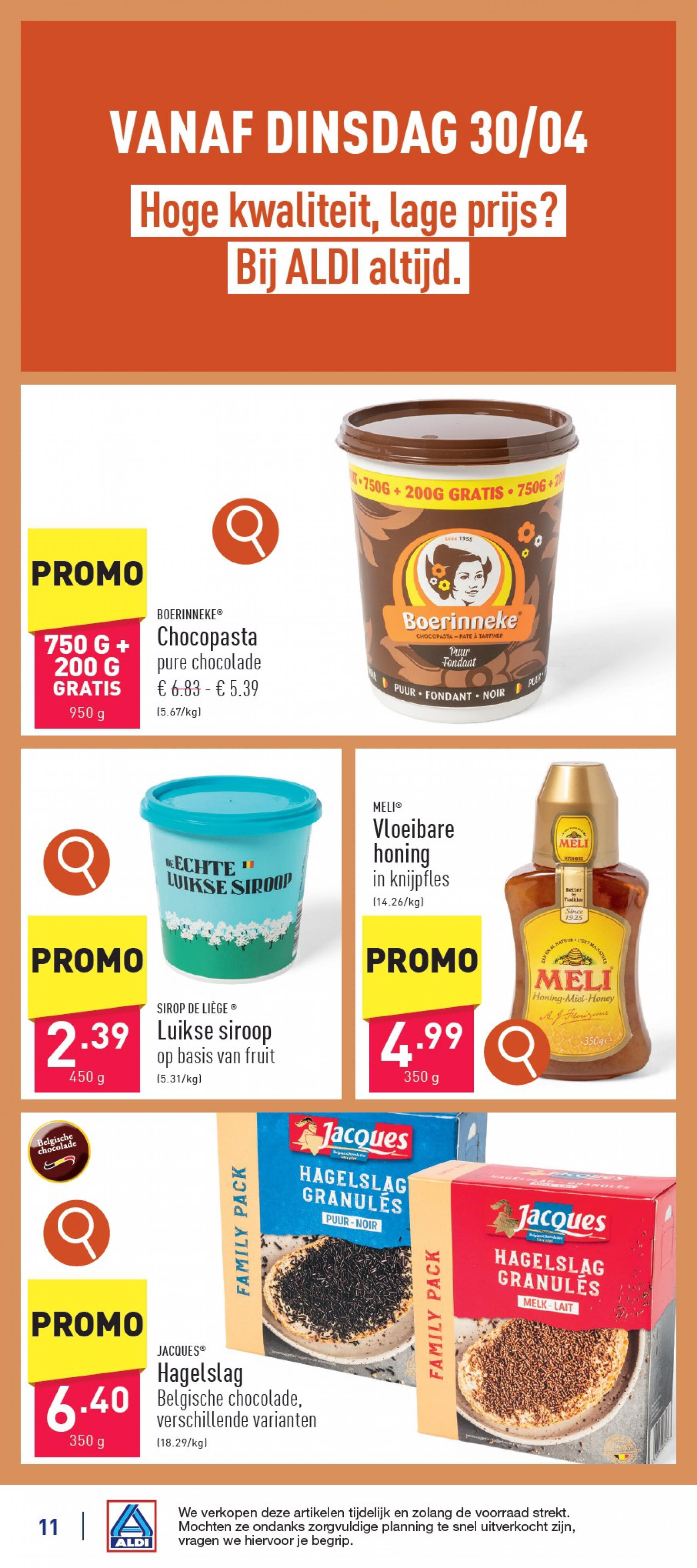 aldi - ALDI folder huidig 29.04. - 04.05. - page: 11