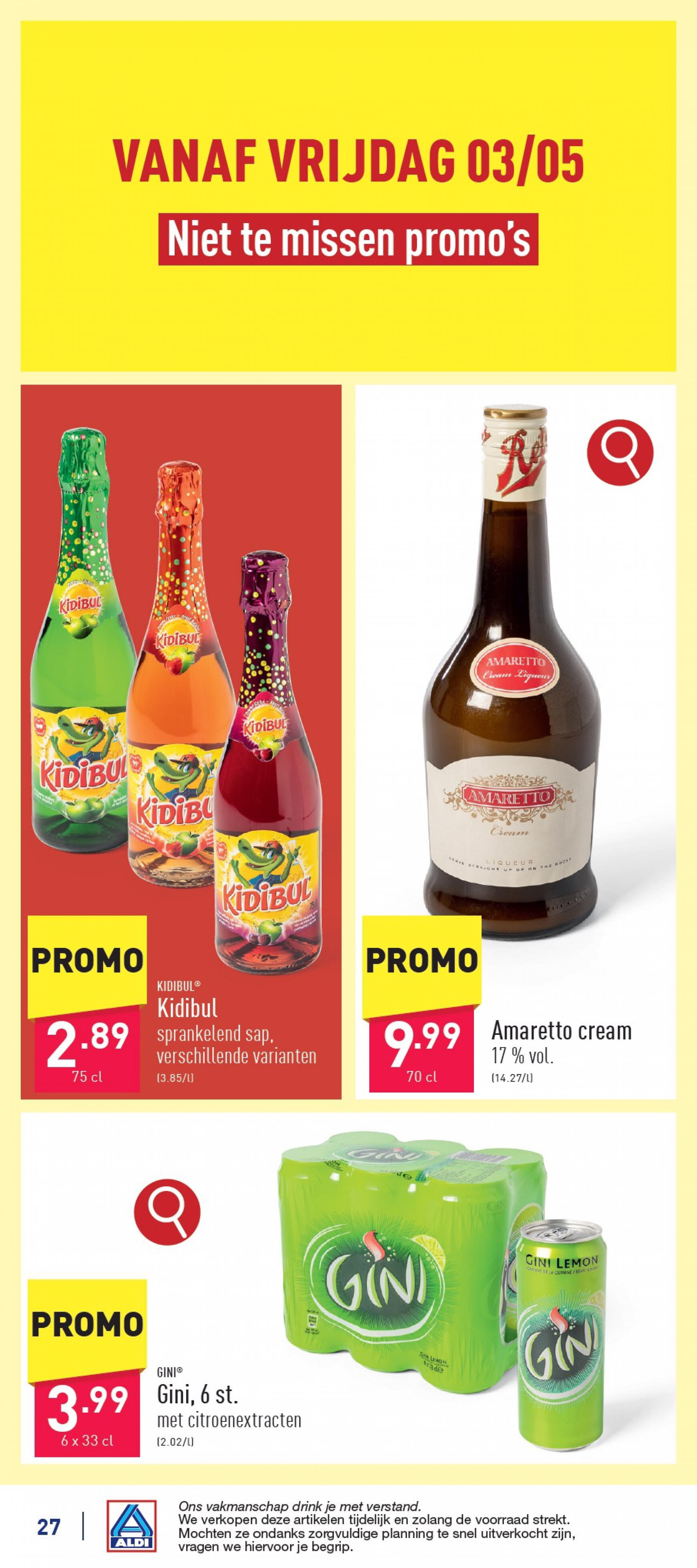 aldi - ALDI folder huidig 29.04. - 04.05. - page: 27