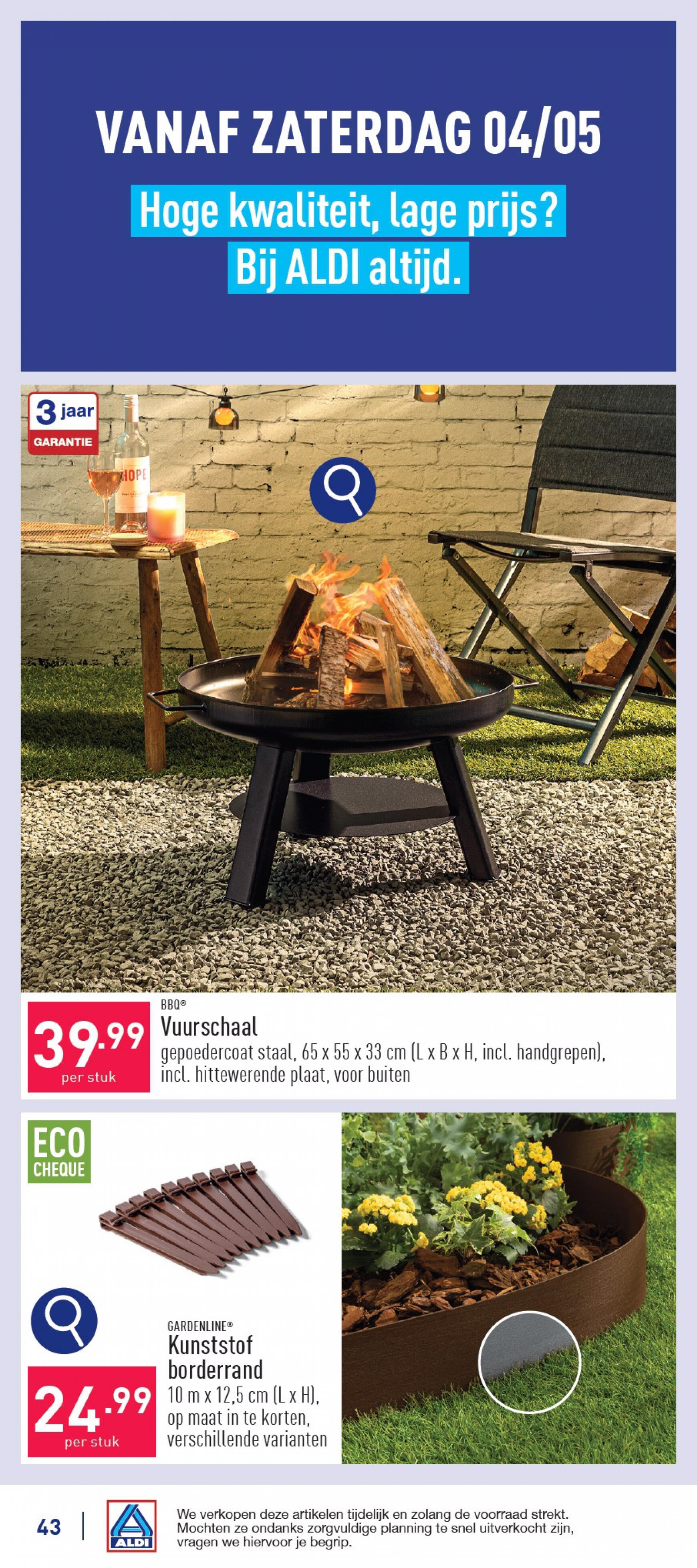 aldi - ALDI folder huidig 29.04. - 04.05. - page: 43