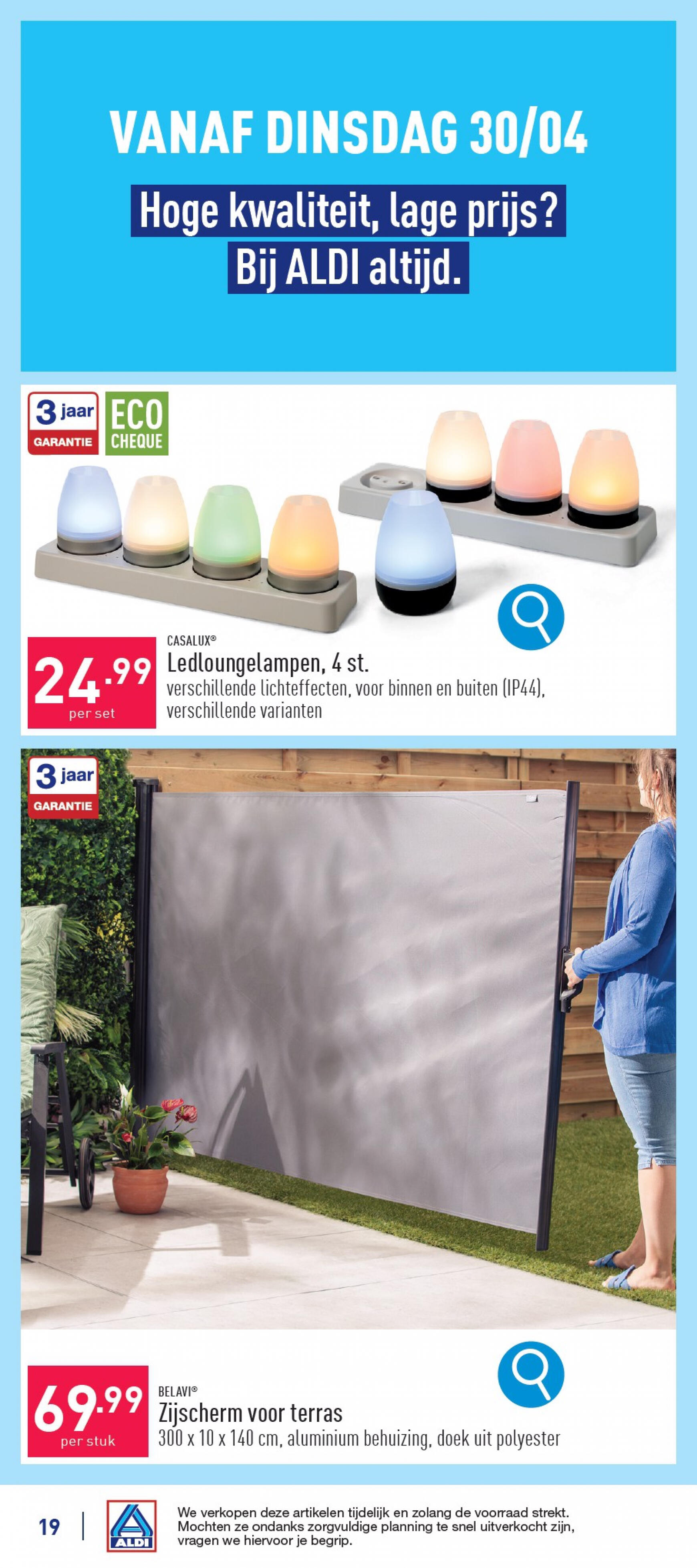 aldi - ALDI folder huidig 29.04. - 04.05. - page: 19