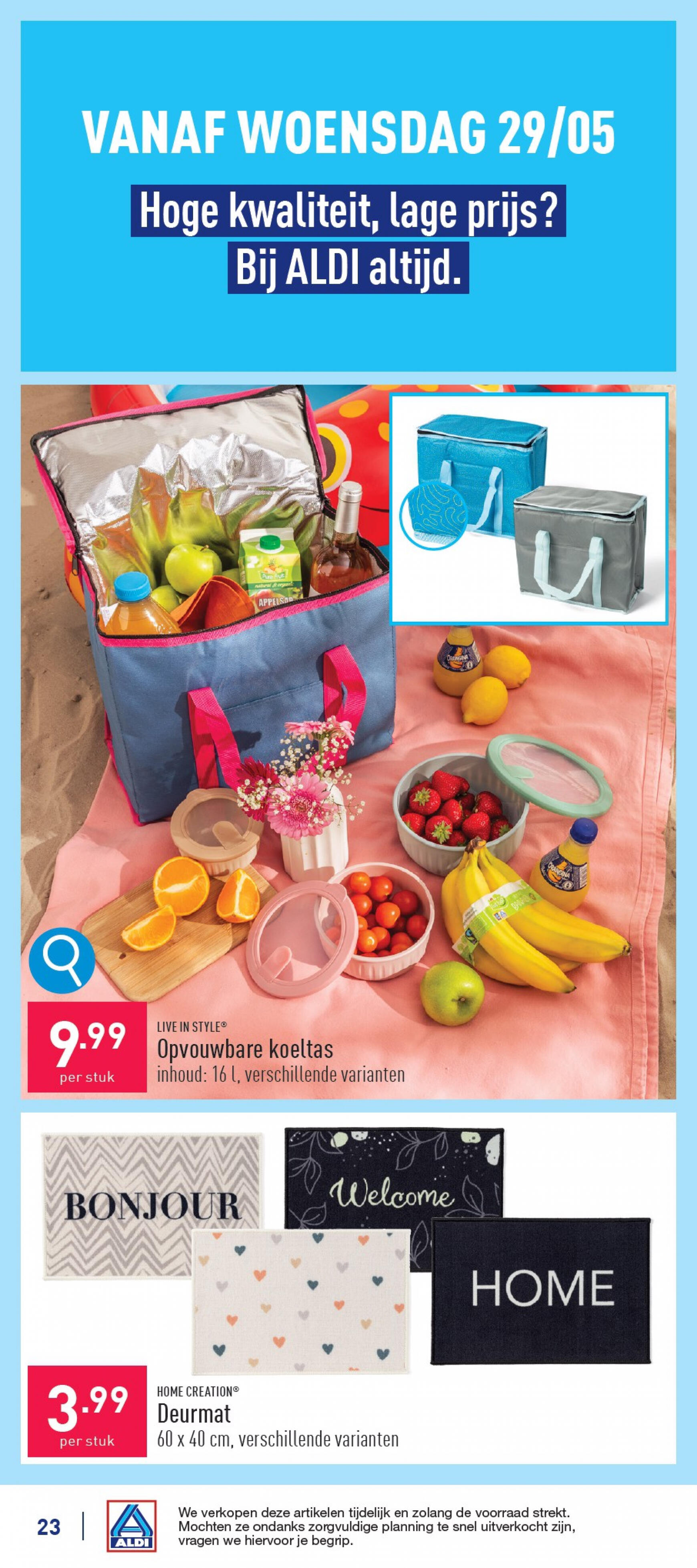 aldi - ALDI folder huidig 27.05. - 01.06. - page: 23