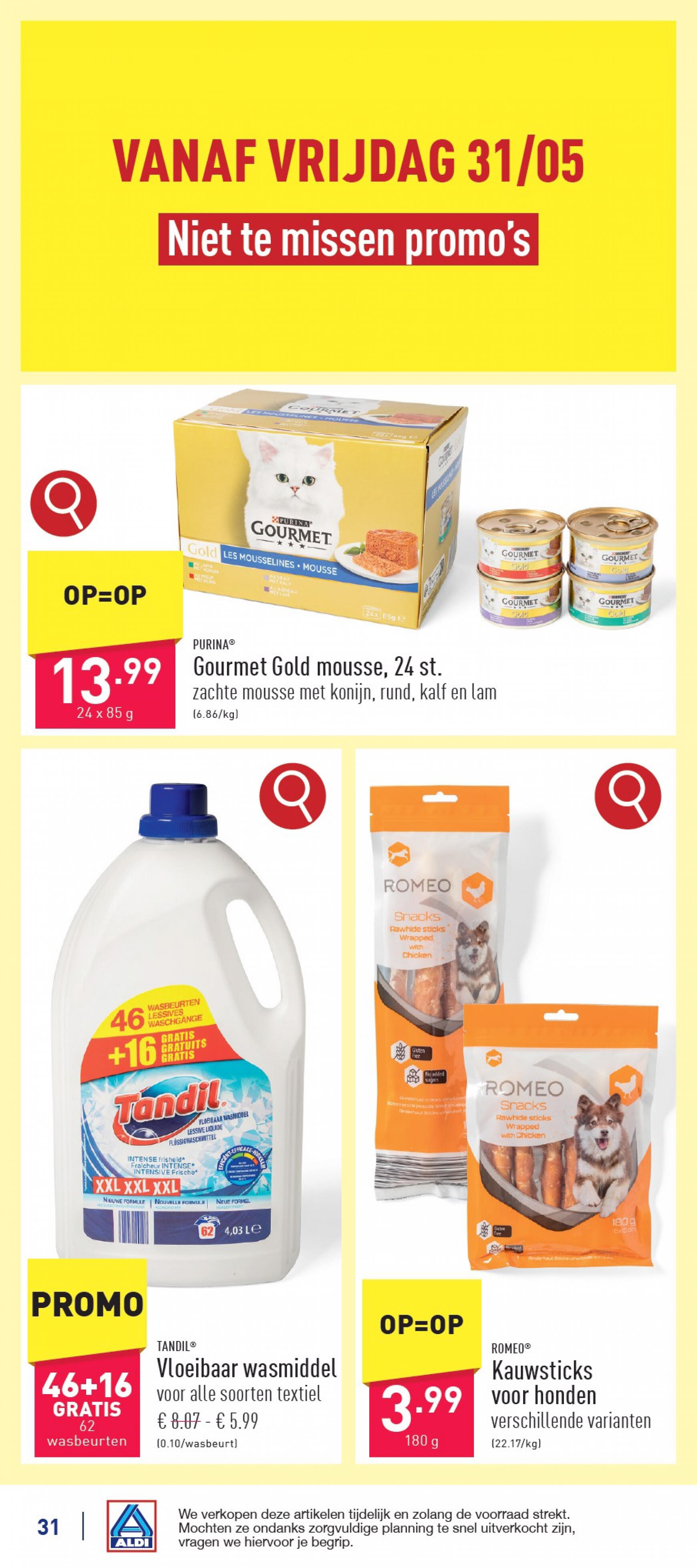 aldi - ALDI folder huidig 27.05. - 01.06. - page: 31