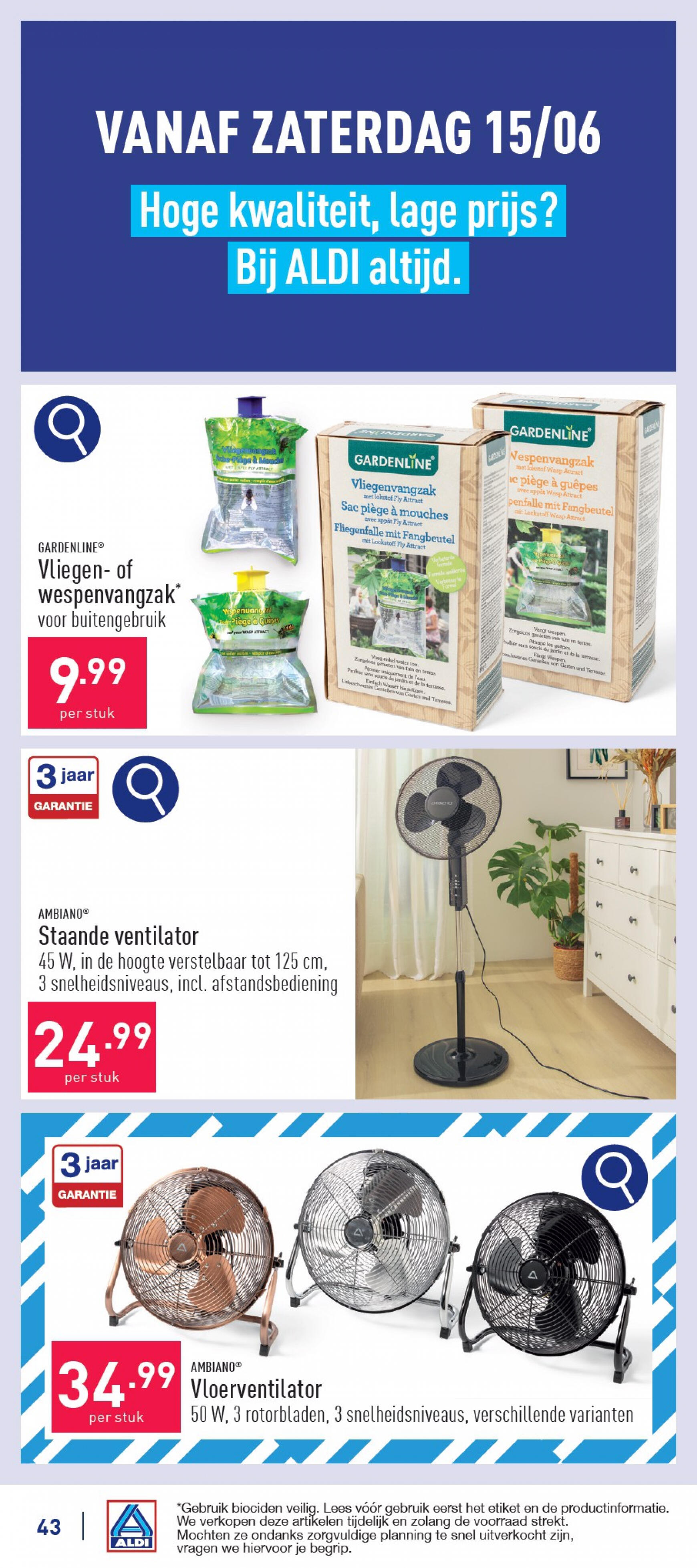 aldi - ALDI folder huidig 10.06. - 15.06. - page: 43