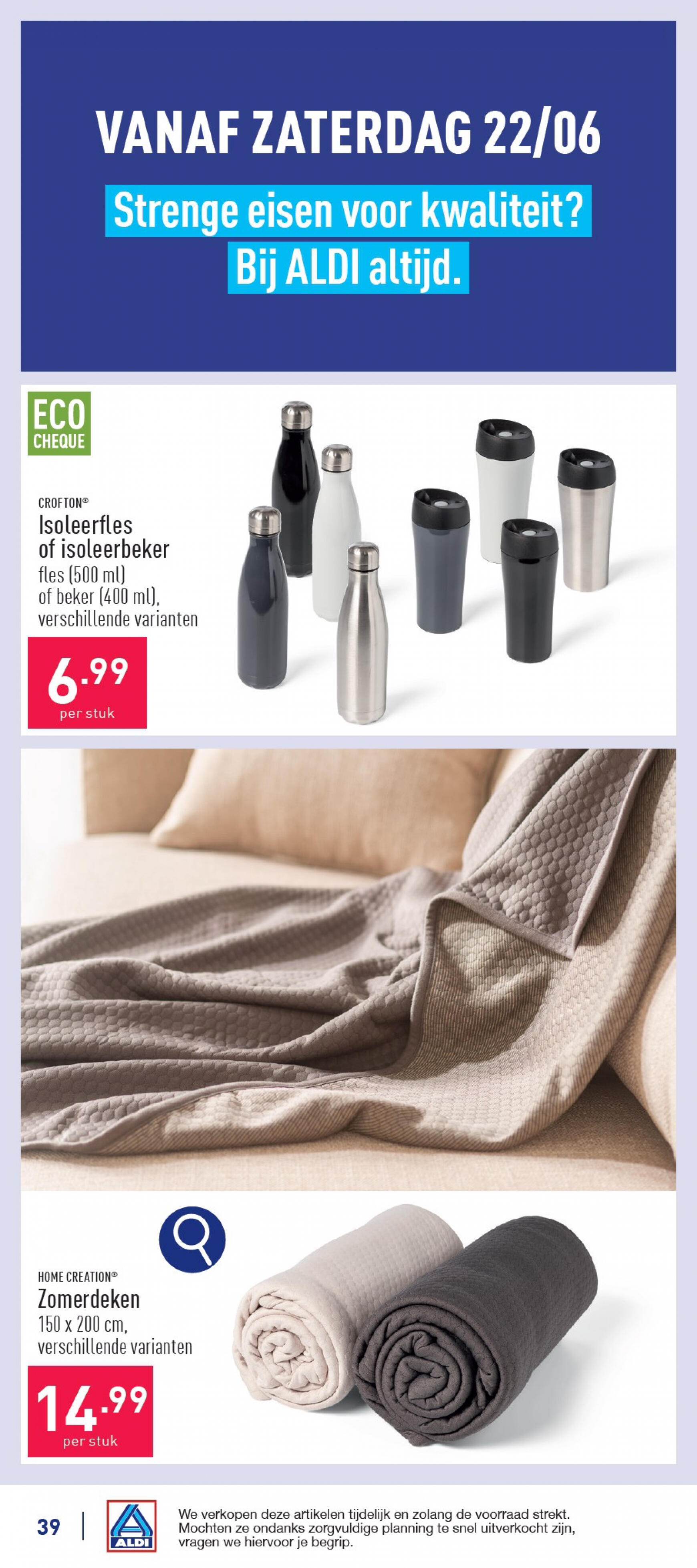 aldi - ALDI folder huidig 17.06. - 28.06. - page: 39