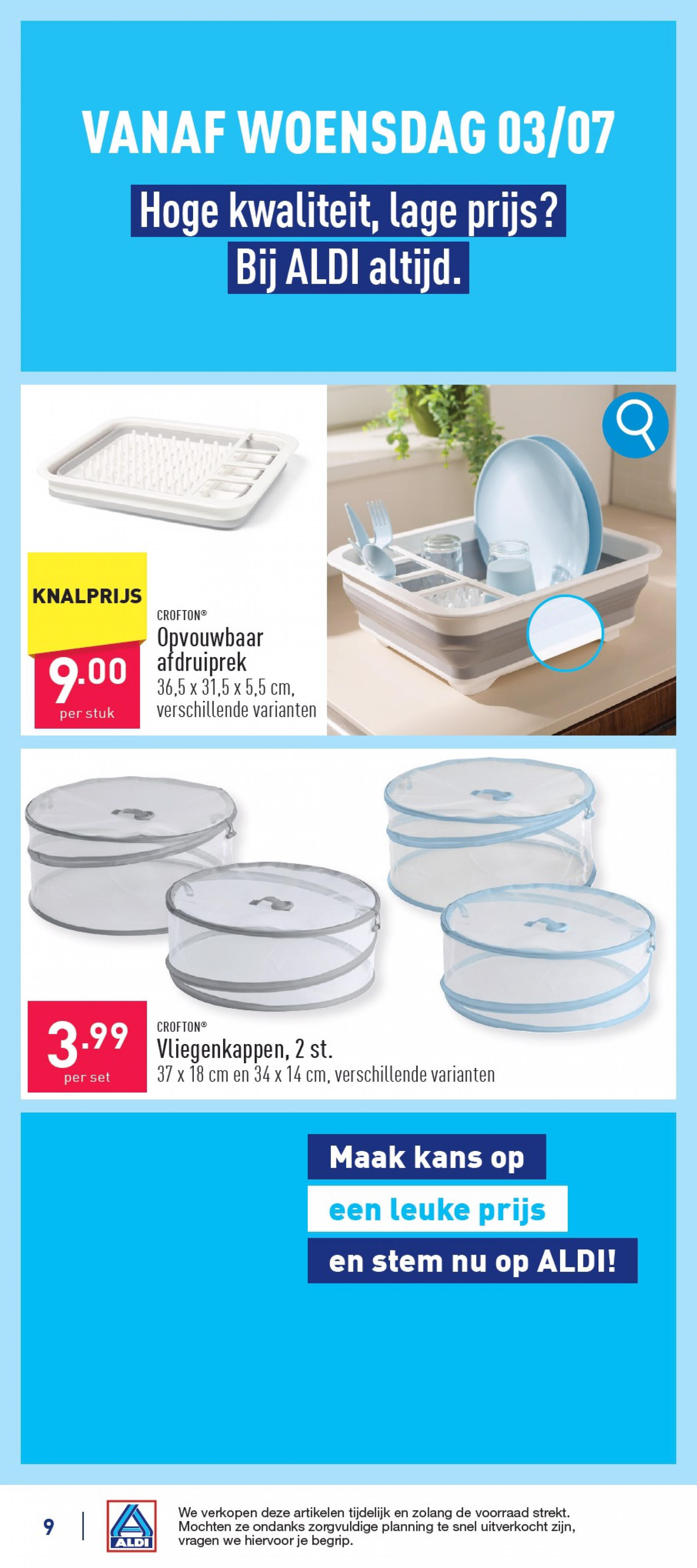 aldi - ALDI folder huidig 01.06. - 12.07. - page: 9