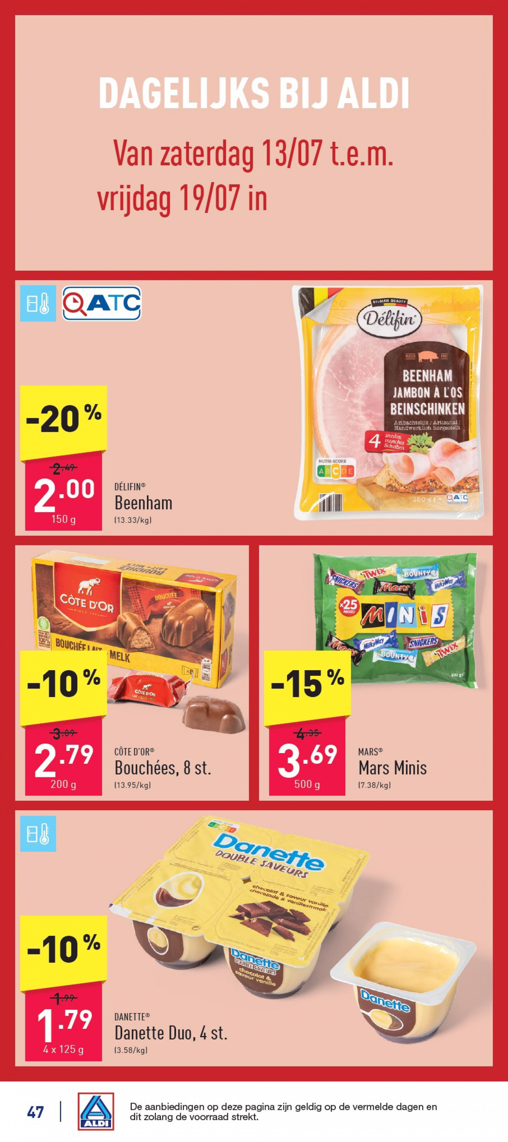 aldi - ALDI folder huidig 08.07. - 19.07. - page: 47