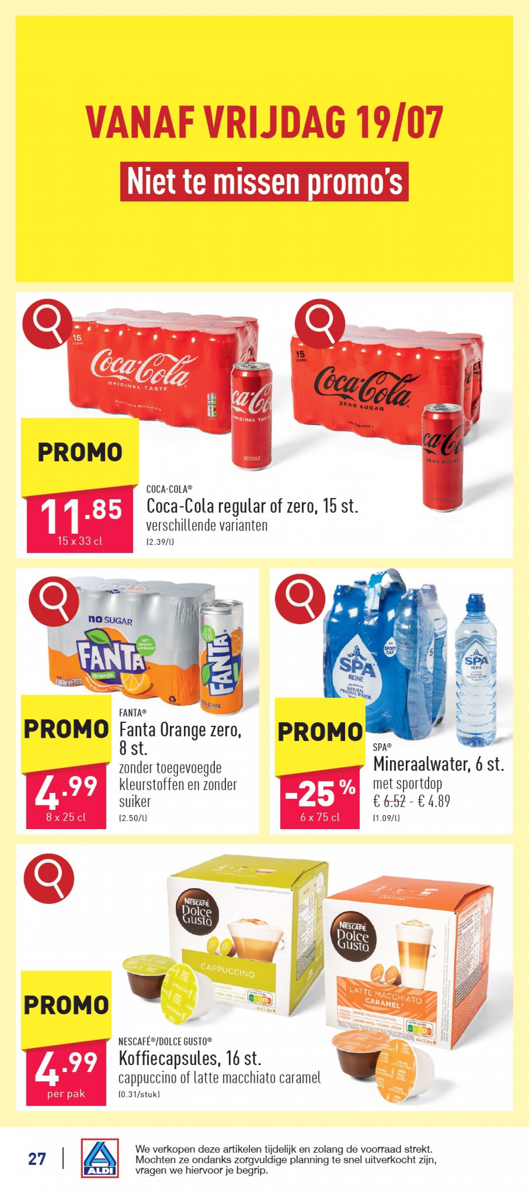 aldi - ALDI folder huidig 15.07. - 20.07. - page: 27