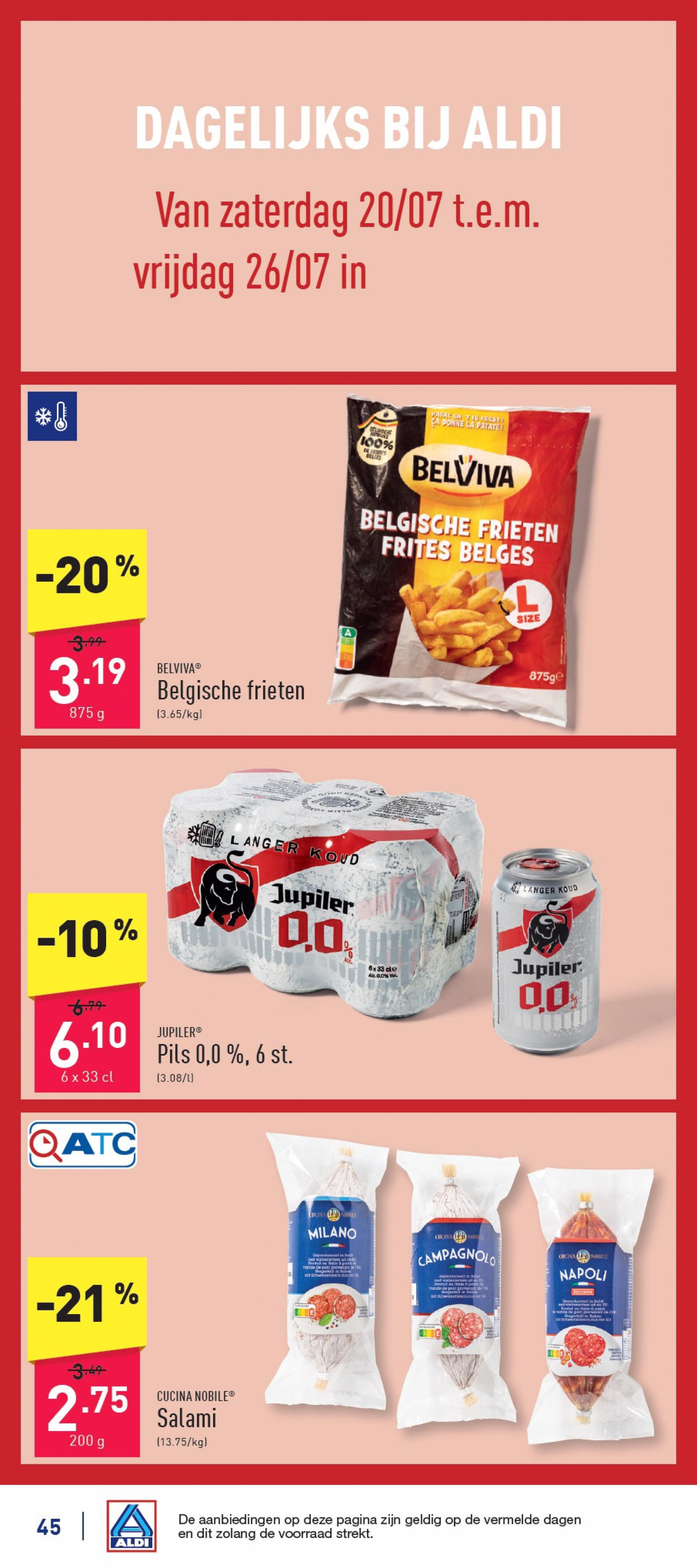 aldi - ALDI folder huidig 15.07. - 20.07. - page: 45