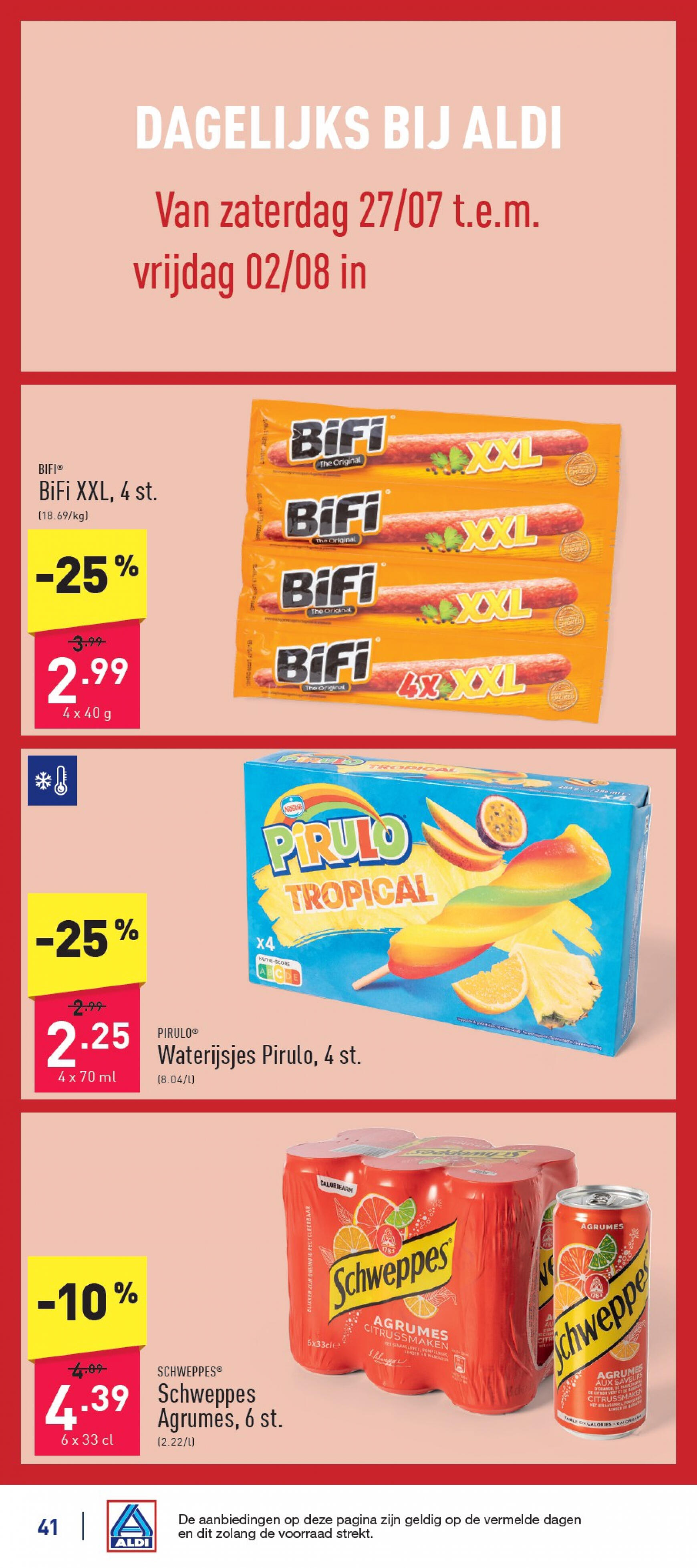 aldi - ALDI folder huidig 20.07. - 27.07. - page: 41