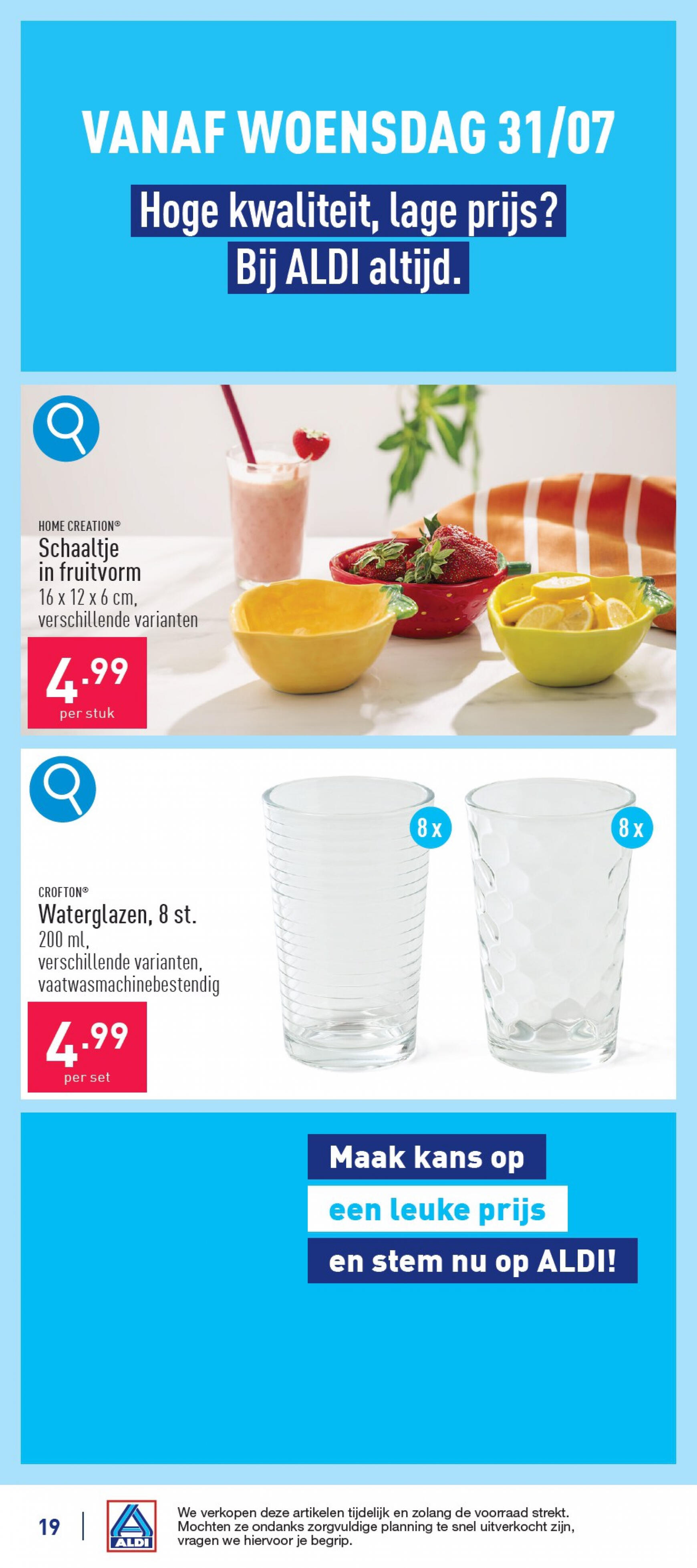 aldi - ALDI folder huidig 29.07. - 03.08. - page: 19