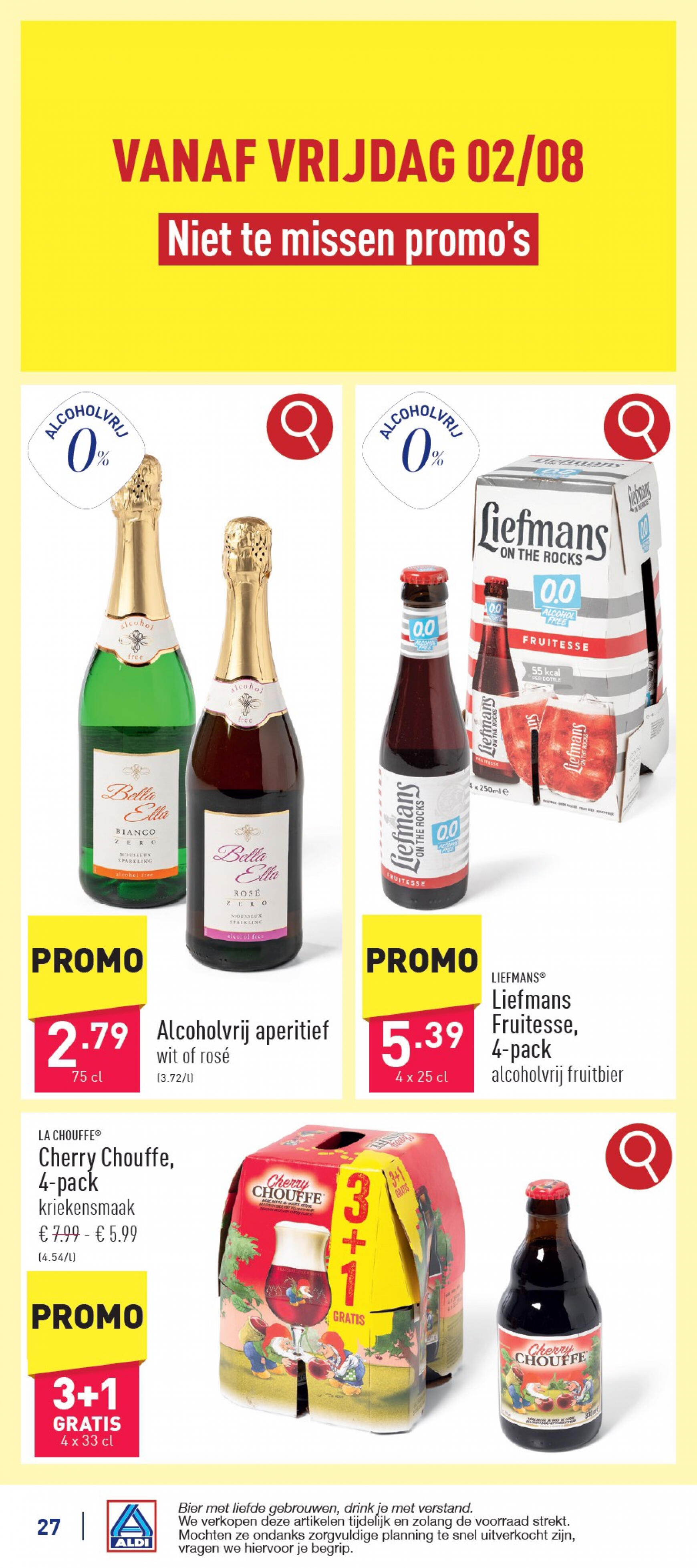 aldi - ALDI folder huidig 29.07. - 03.08. - page: 27