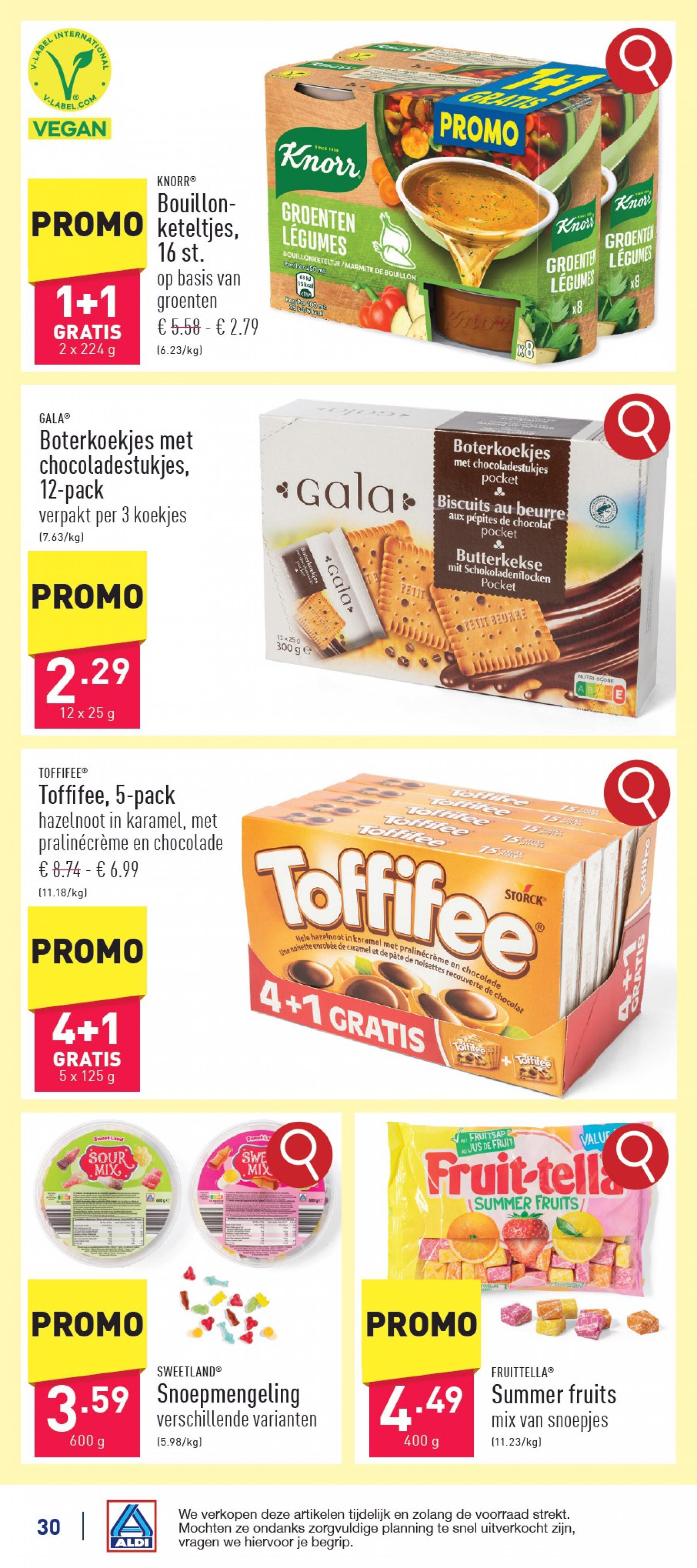 aldi - ALDI folder huidig 29.07. - 03.08. - page: 30