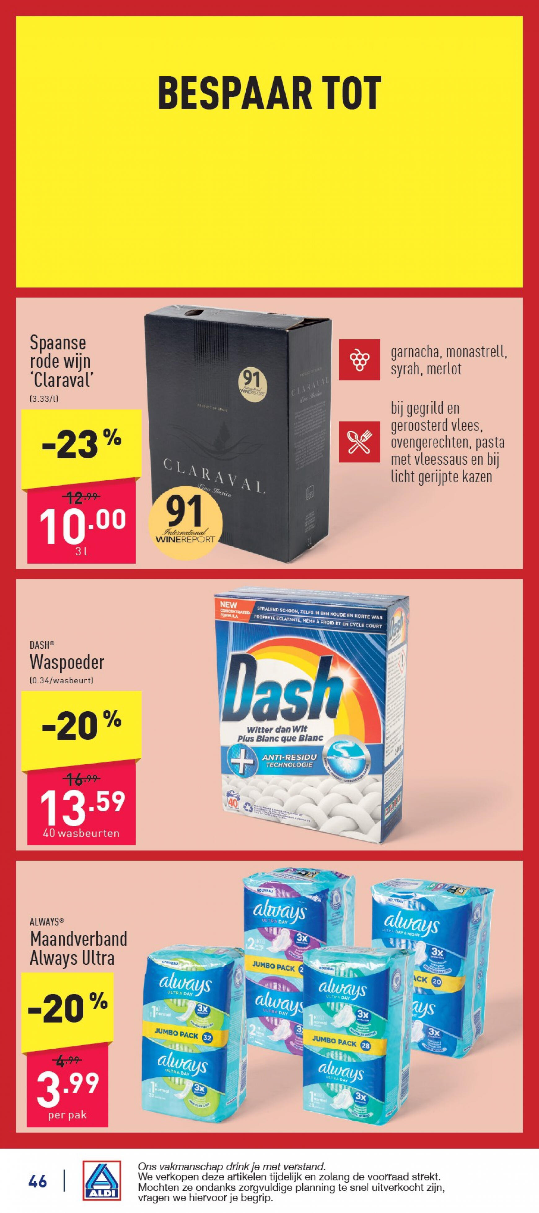 aldi - ALDI folder huidig 29.07. - 03.08. - page: 46