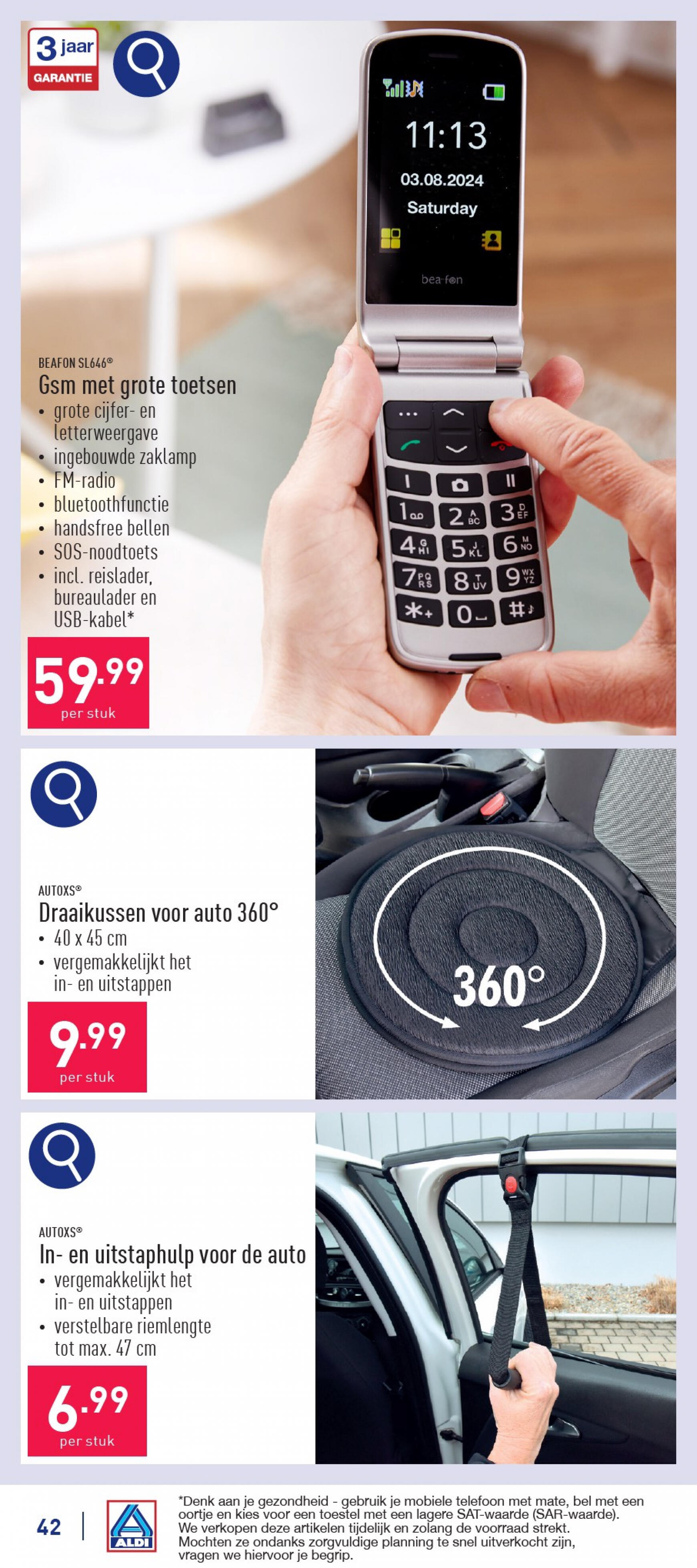 aldi - ALDI folder huidig 29.07. - 03.08. - page: 42