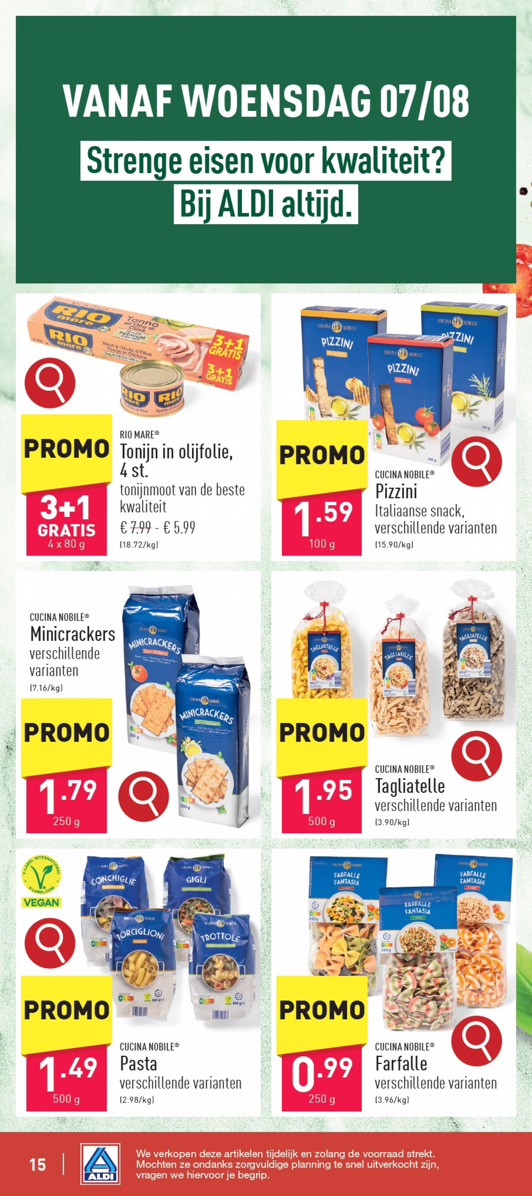 aldi - ALDI folder huidig 05.07. - 10.08. - page: 15