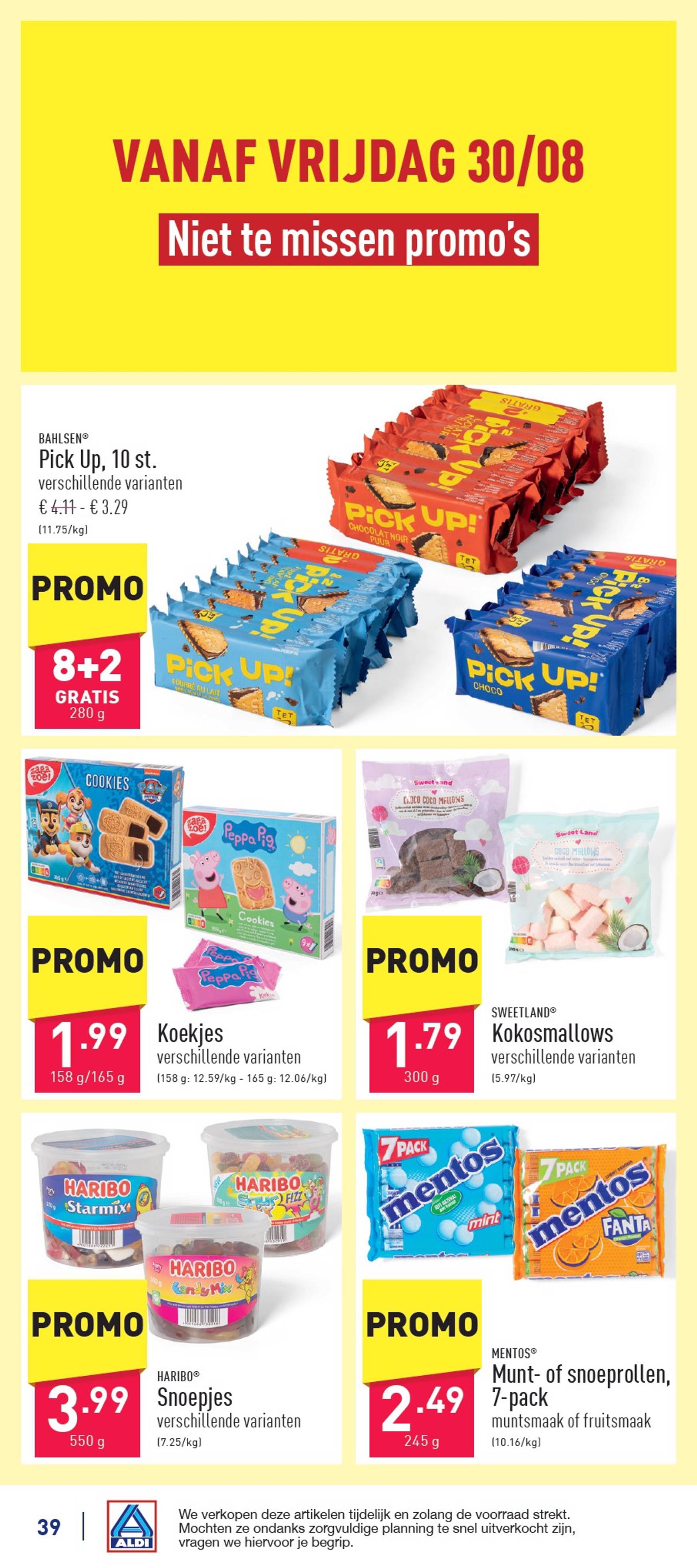 aldi - ALDI folder huidig 26.08. - 31.08. - page: 39