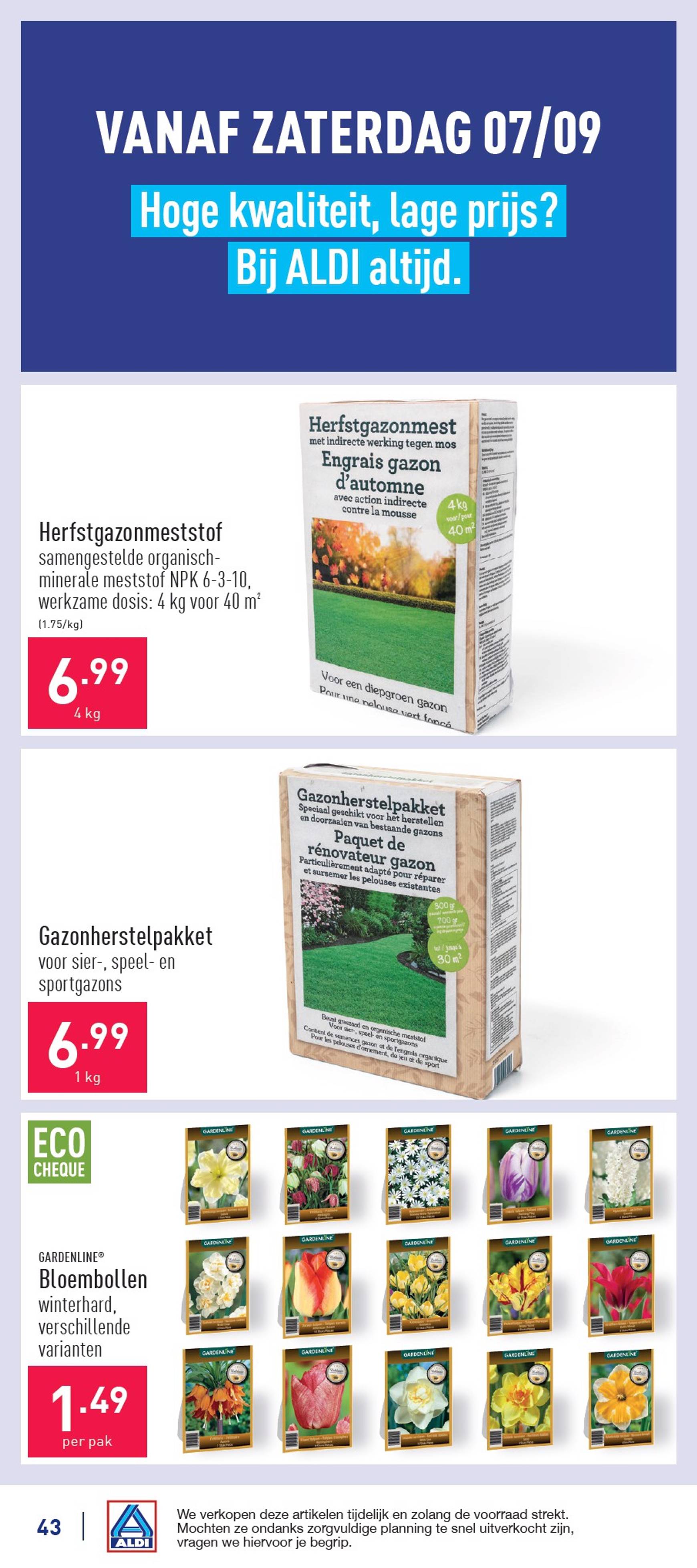 aldi - ALDI folder huidig 02.09. - 07.09. - page: 43